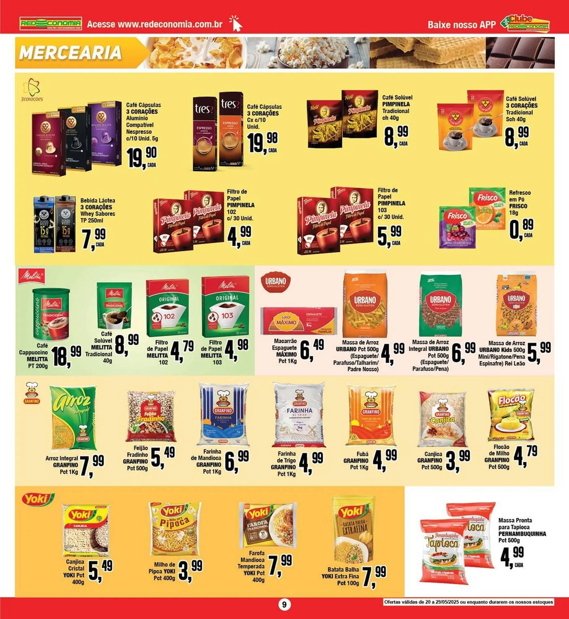 Encarte de Catálogo Rede Economia 23 de maio até 25 de maio 2025 - Pagina 9