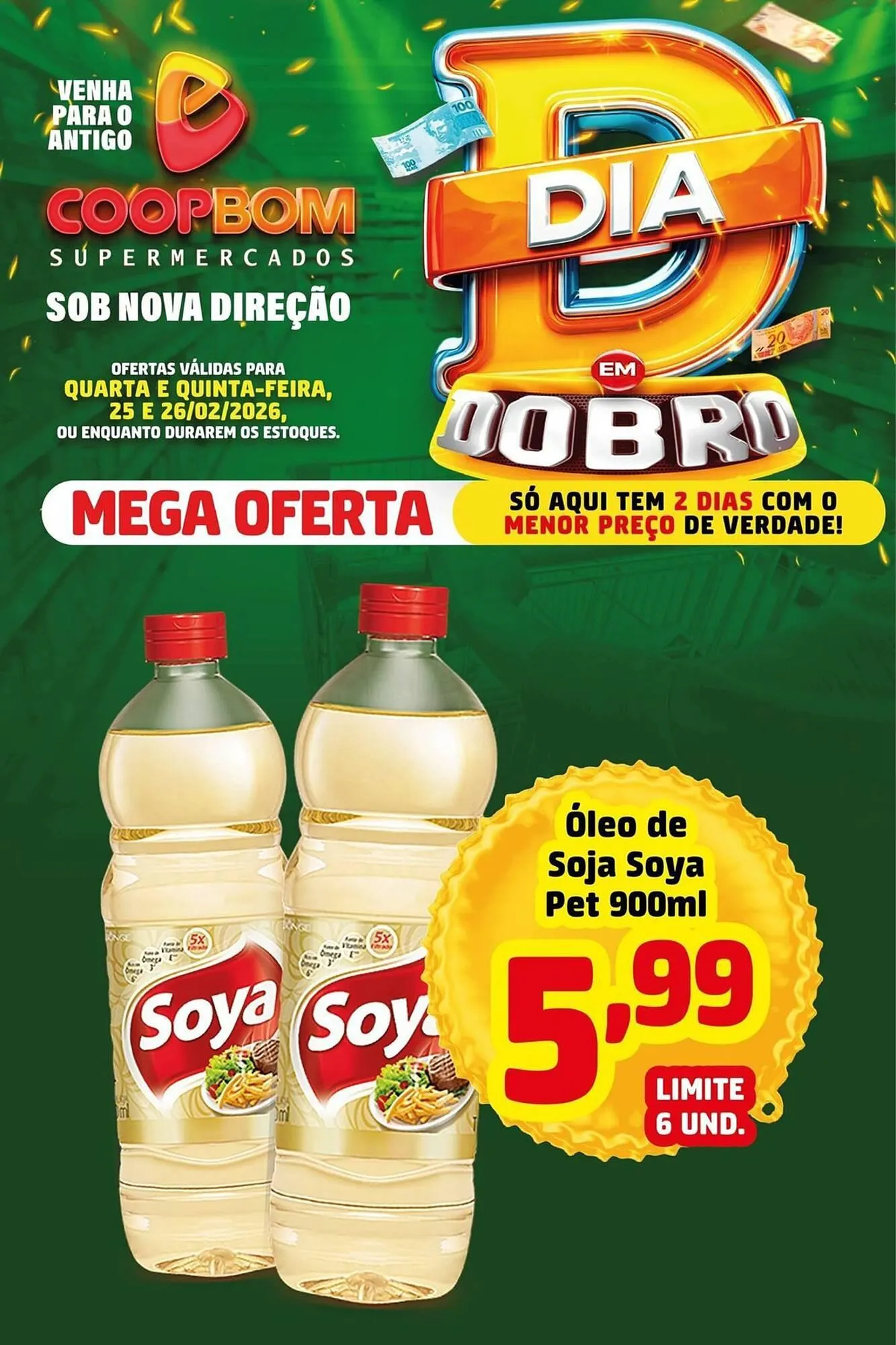 Encarte de Tabloide CoopBom 25 de fevereiro até 26 de fevereiro 2026 - Pagina 3
