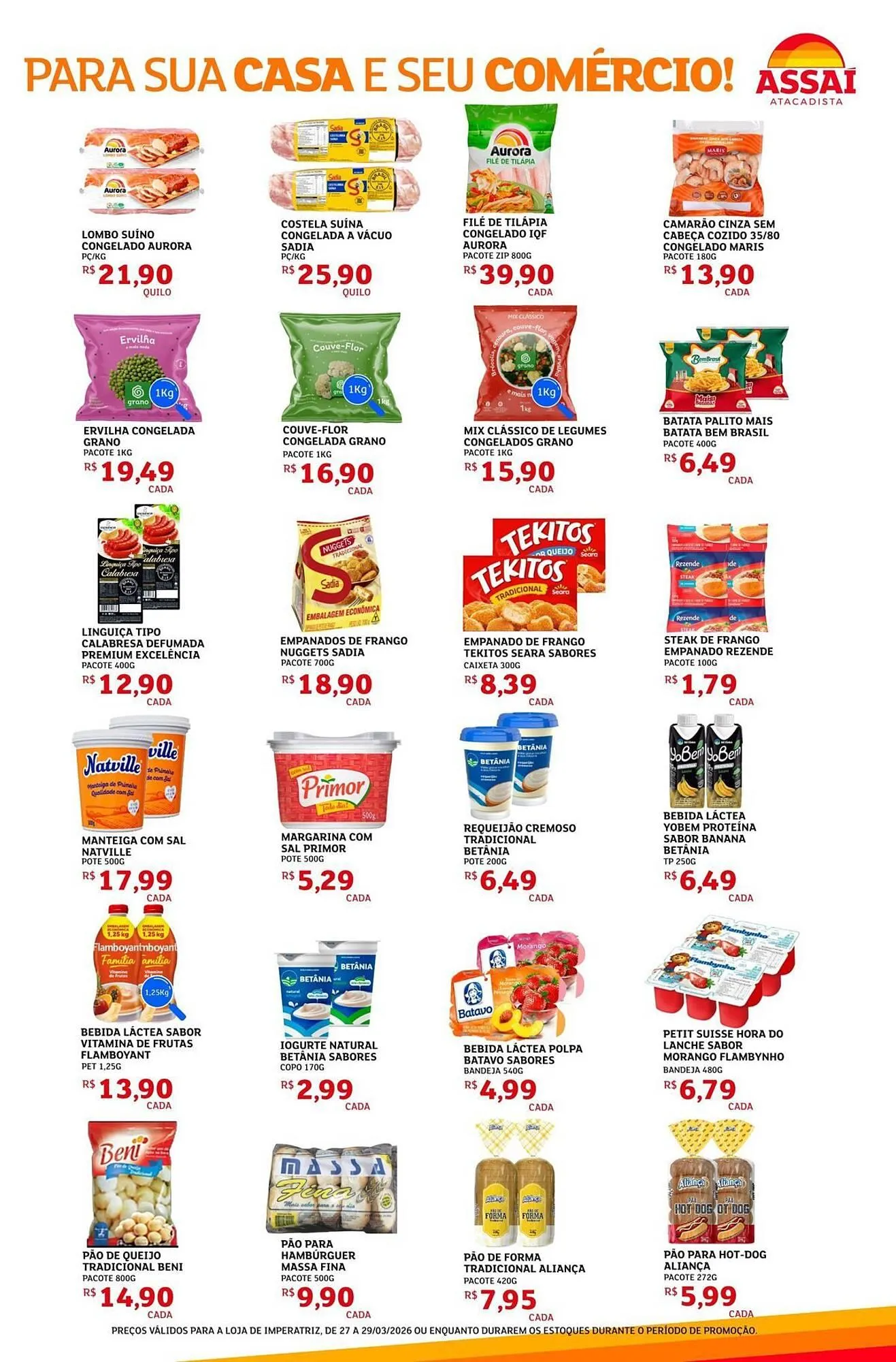 Encarte de Encarte Assaí Atacadista 27 de março até 29 de março 2026 - Pagina 3