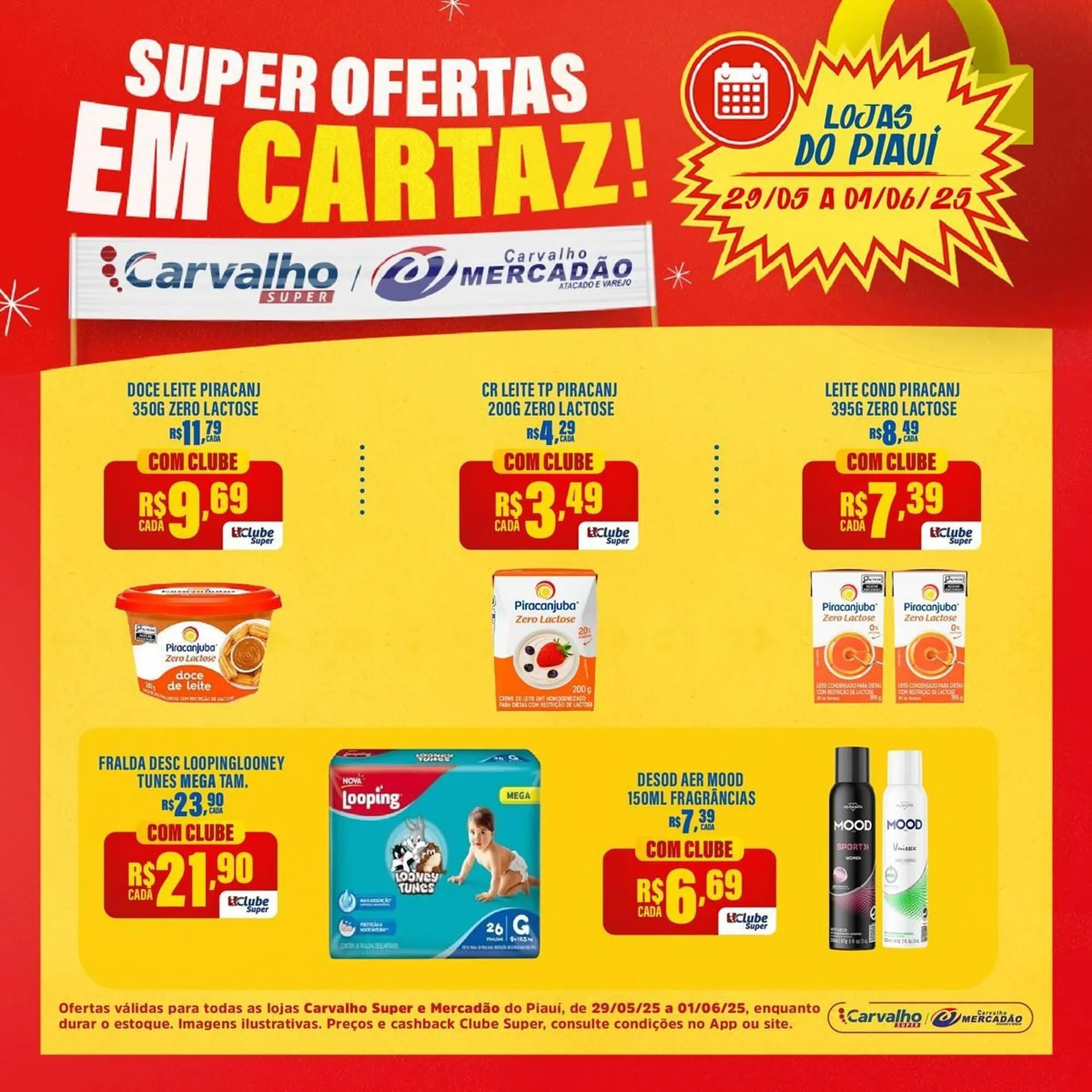 Encarte de Catálogo Carvalho Supermercado 29 de maio até 1 de junho 2025 - Pagina 6