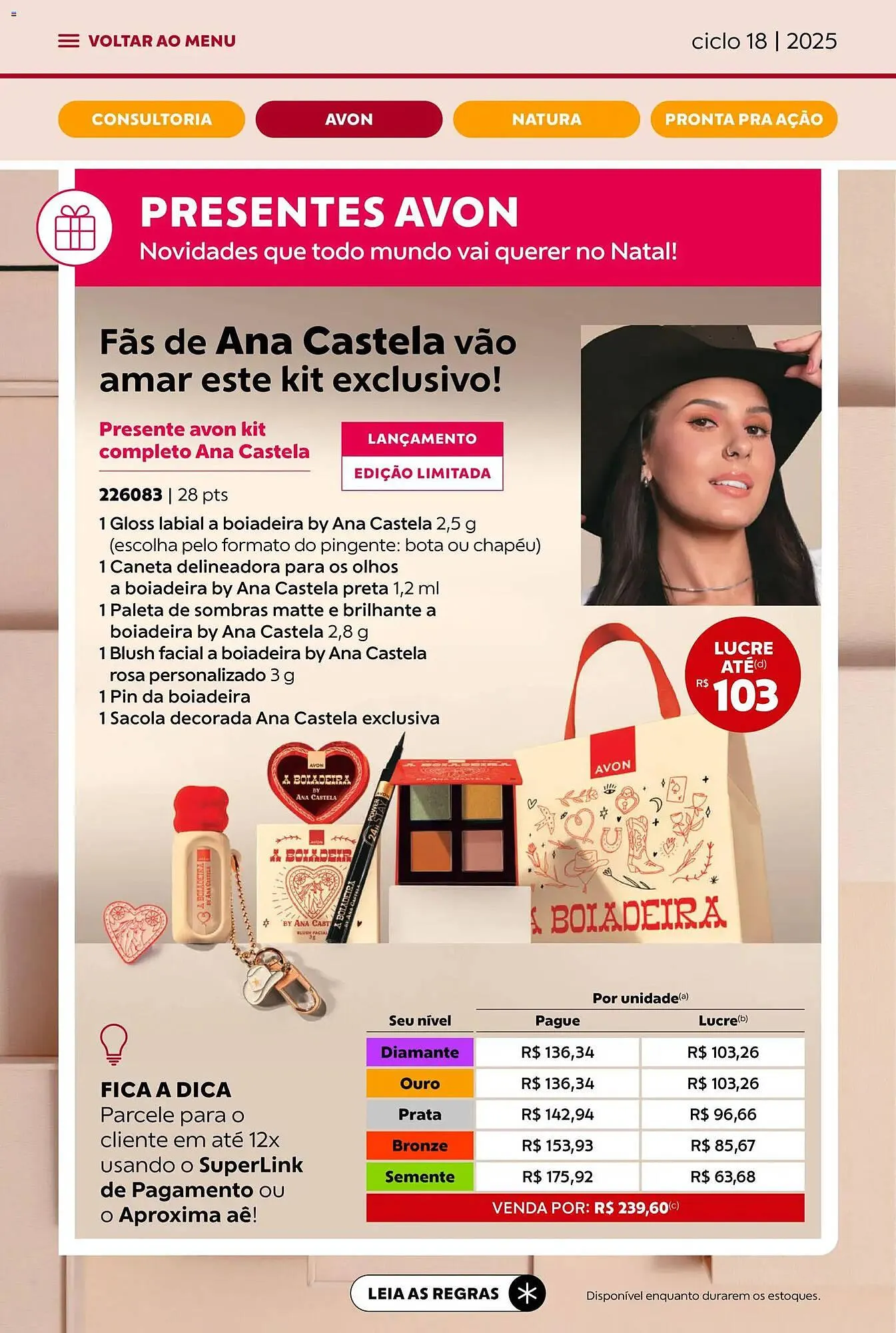 Encarte de Catálogo Avon 29 de outubro até 30 de novembro 2025 - Pagina 9