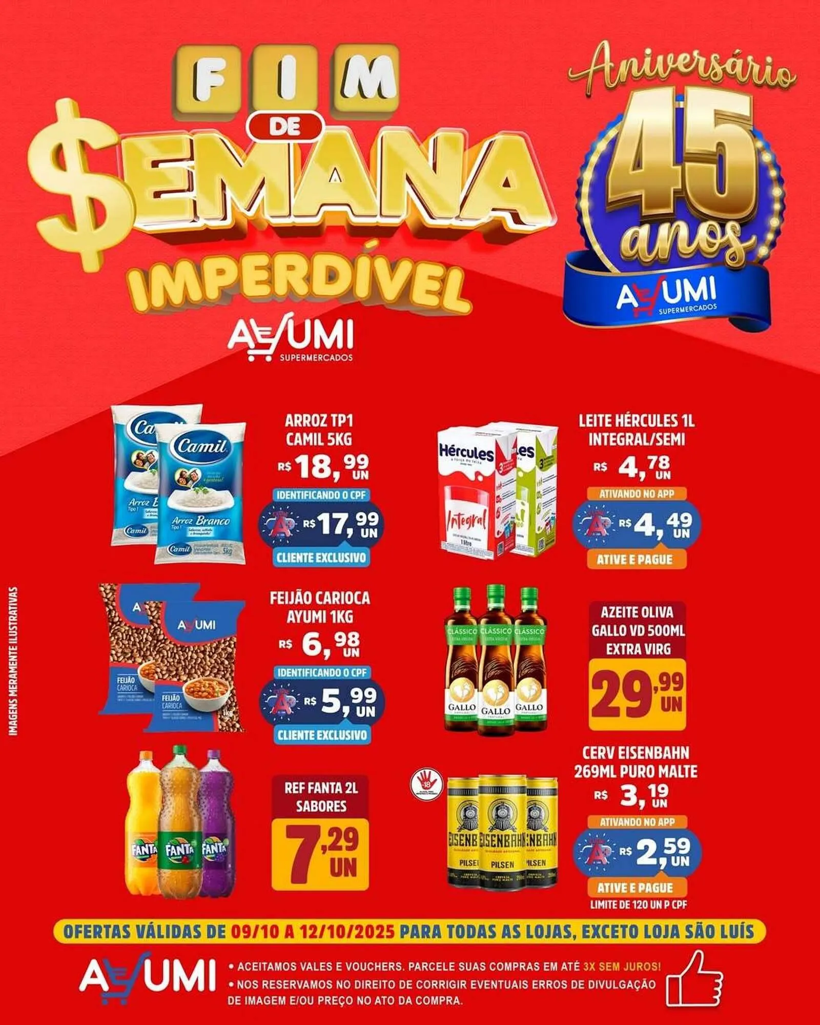 Folheto Ayumi Supermercados - 1