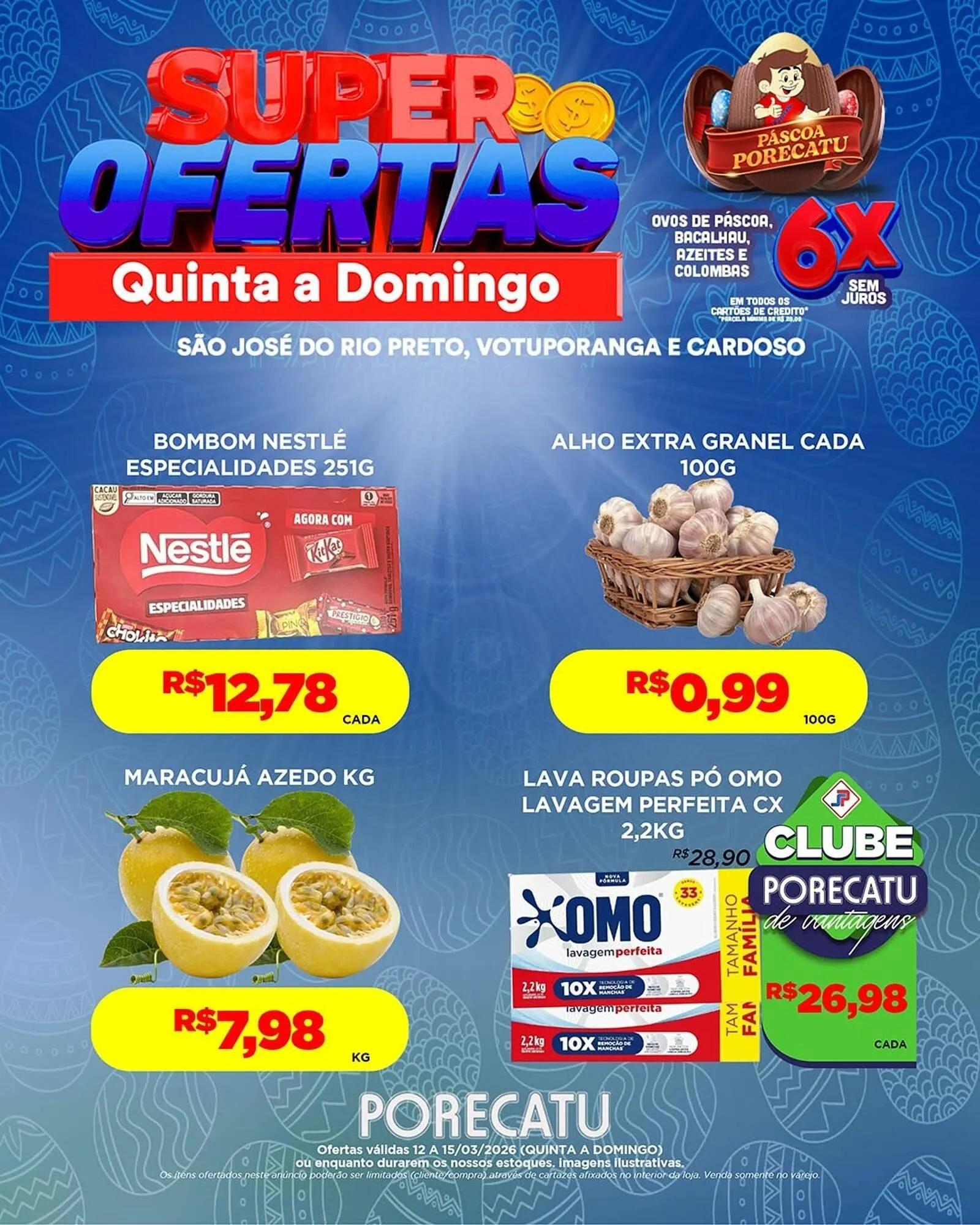 Encarte de Catálogo Supermercado Porecatu 12 de março até 15 de março 2026 - Pagina 2