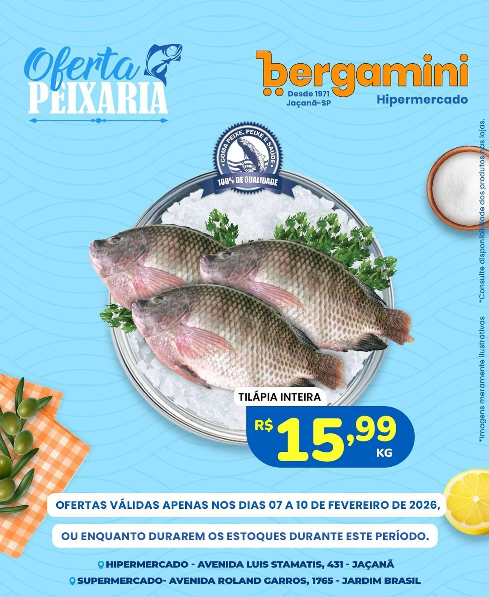 Encarte de Catálogo Supermercado Bergamini 7 de fevereiro até 10 de fevereiro 2026 - Pagina 2