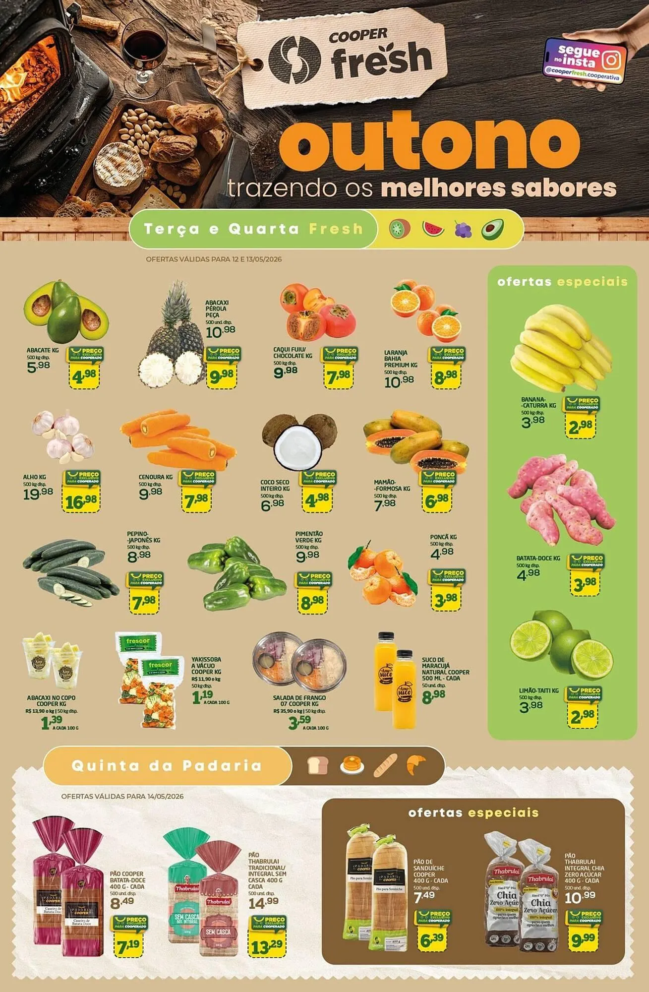 Encarte de Tabloide Cooper 12 de maio até 14 de maio 2026 - Pagina 1