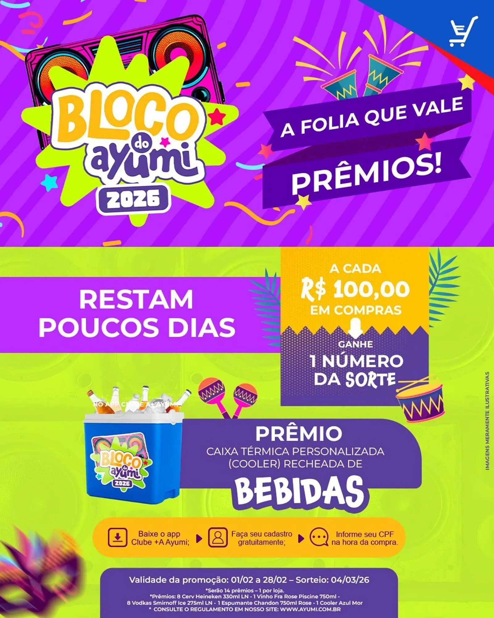 Encarte de Folheto Ayumi Supermercados 25 de fevereiro até 2 de março 2026 - Pagina 2