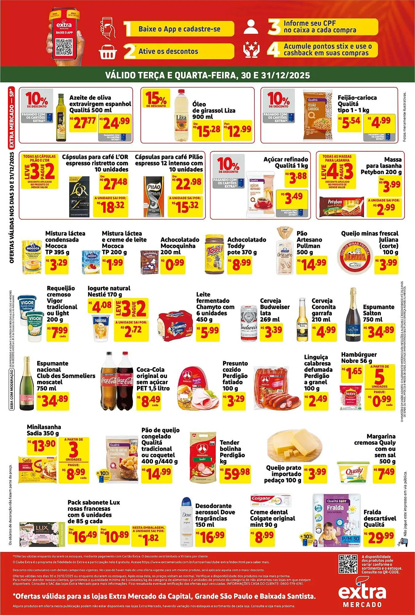 Encarte de Encarte Mercado Extra 30 de dezembro até 31 de dezembro 2025 - Pagina 2
