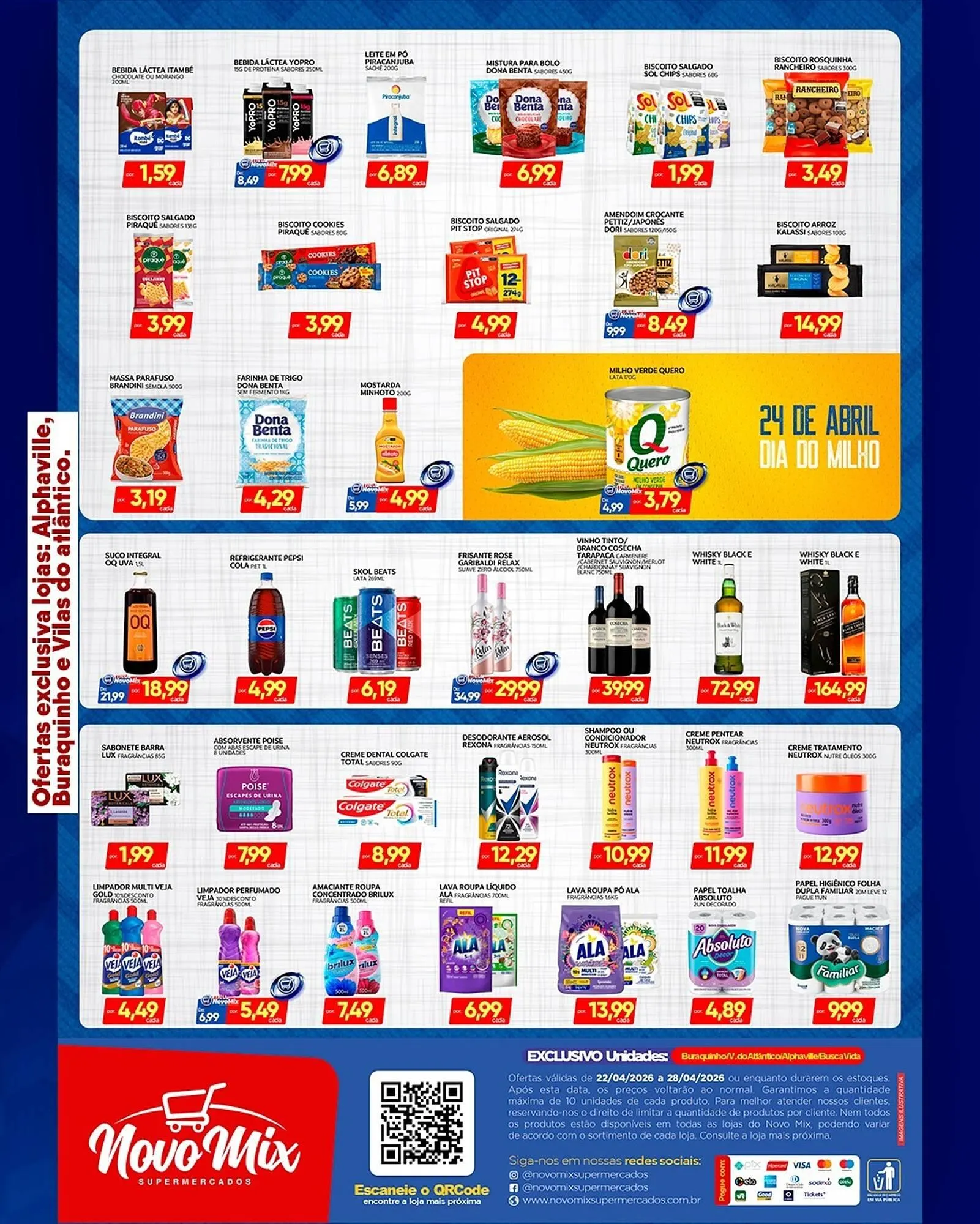 Encarte de Encarte Novo Mix 22 de abril até 28 de abril 2026 - Pagina 5