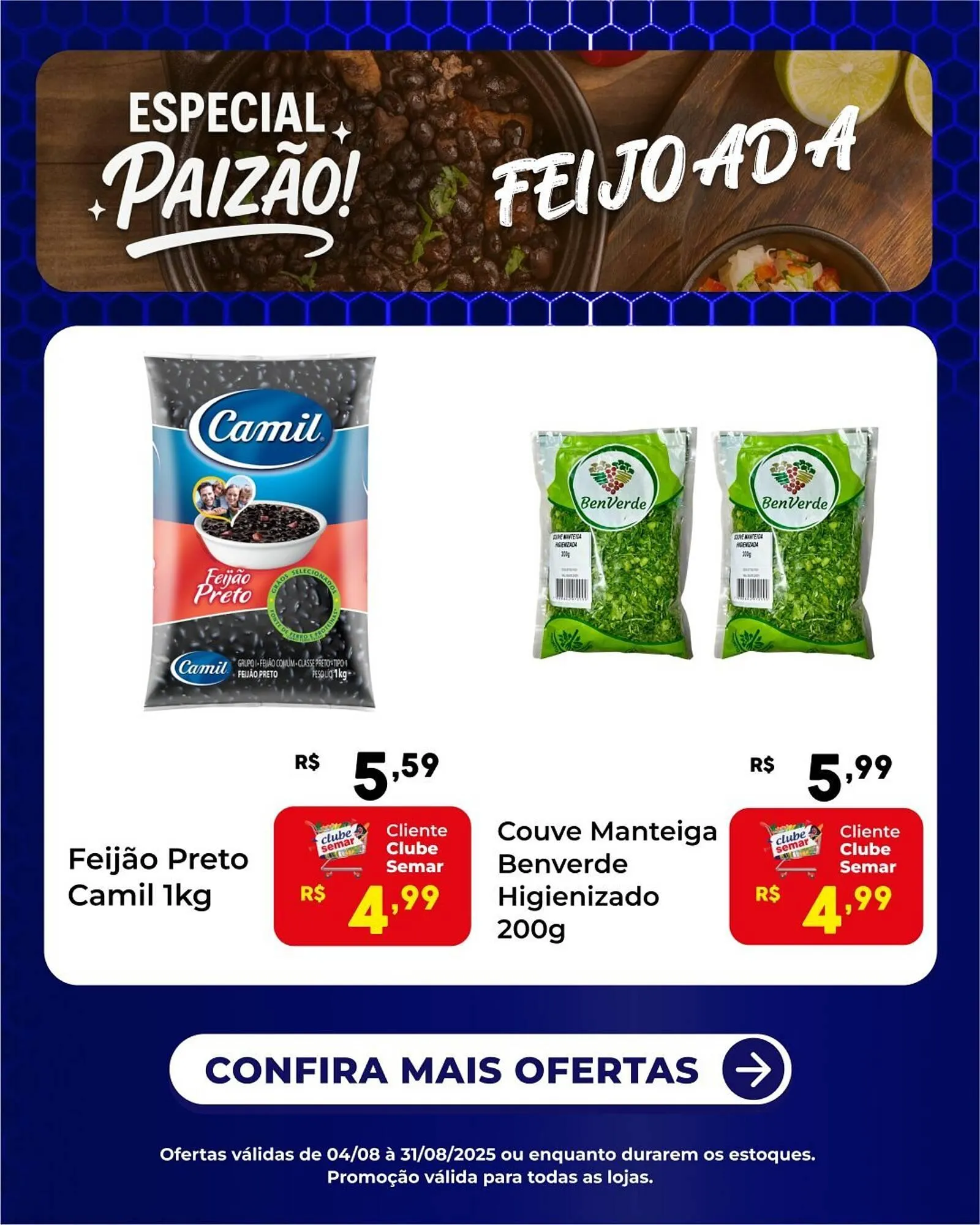 Encarte de Catálogo Semar Supermercado 17 de agosto até 31 de agosto 2025 - Pagina 1