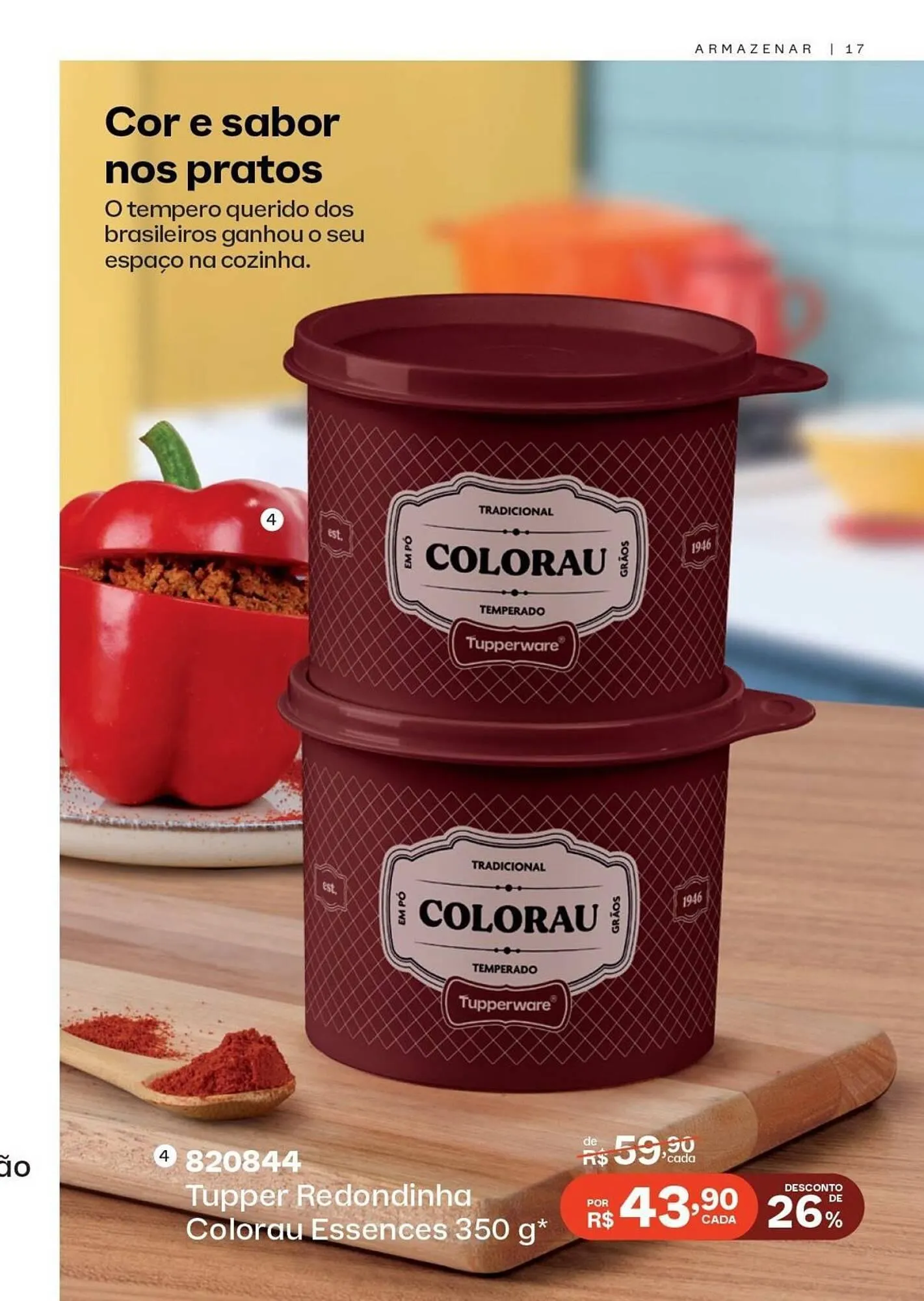Encarte de Catálogo Tupperware 24 de outubro até 31 de outubro 2025 - Pagina 17