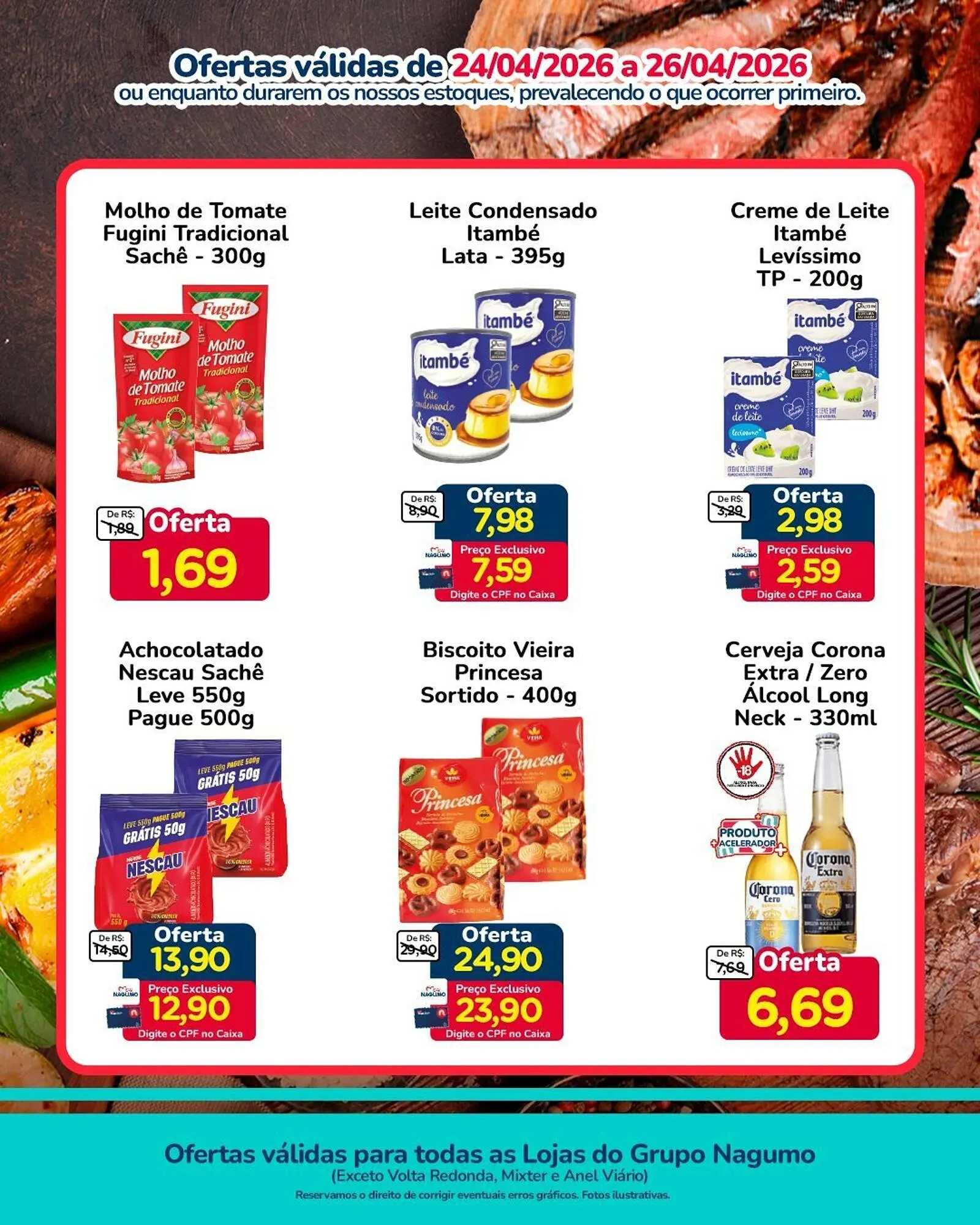 Encarte de Folheto Nagumo 25 de abril até 26 de abril 2026 - Pagina 2