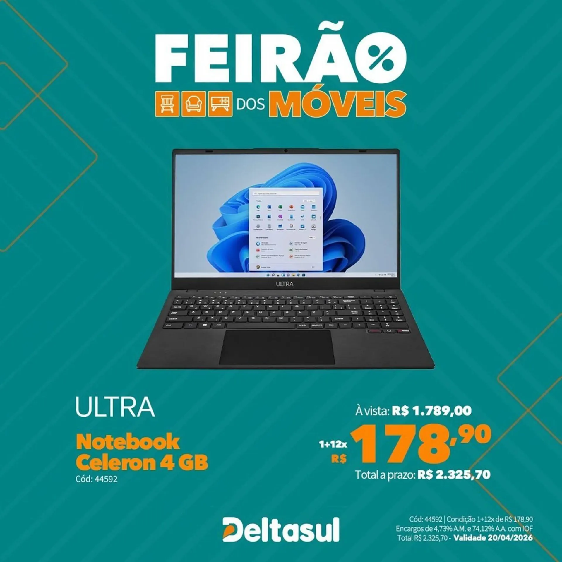 Encarte de Folheto Deltasul 15 de abril até 20 de abril 2026 - Pagina 1