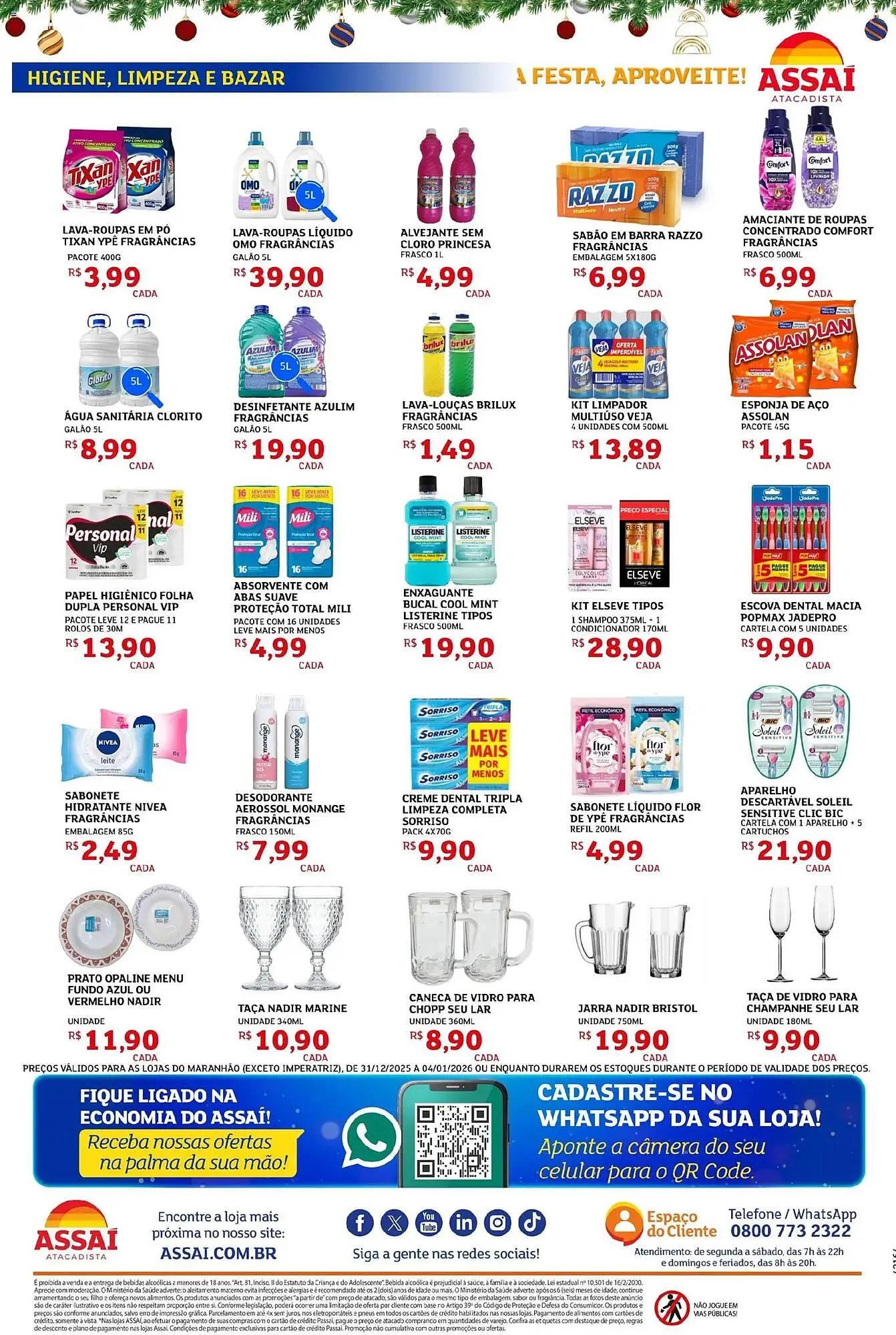 Encarte de Encarte Assaí Atacadista 31 de dezembro até 4 de janeiro 2026 - Pagina 4