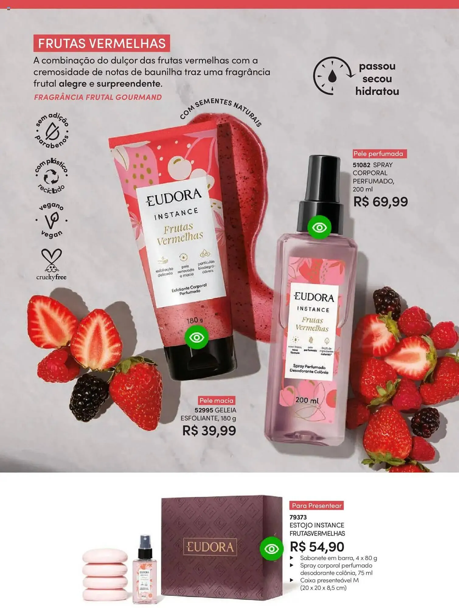 Encarte de Catálogo Eudora 25 de junho até 17 de julho 2025 - Pagina 84