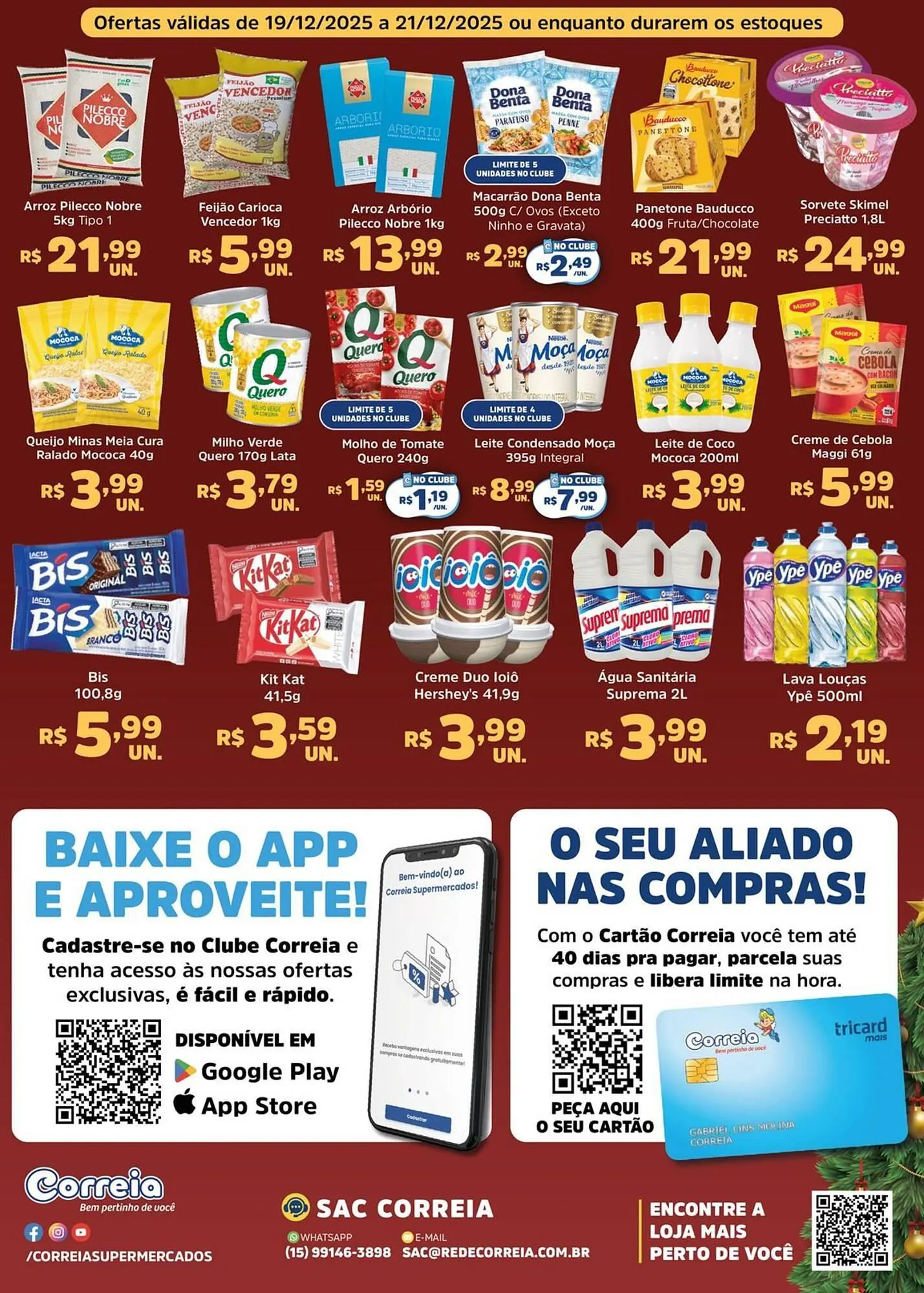 Encarte de Catálogo Supermercados Correia 19 de dezembro até 21 de dezembro 2025 - Pagina 2