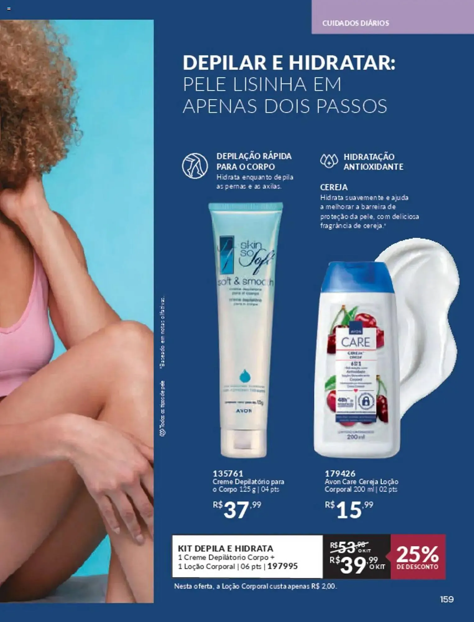 Encarte de Catálogo Avon 10 de março até 30 de junho 2025 - Pagina 159