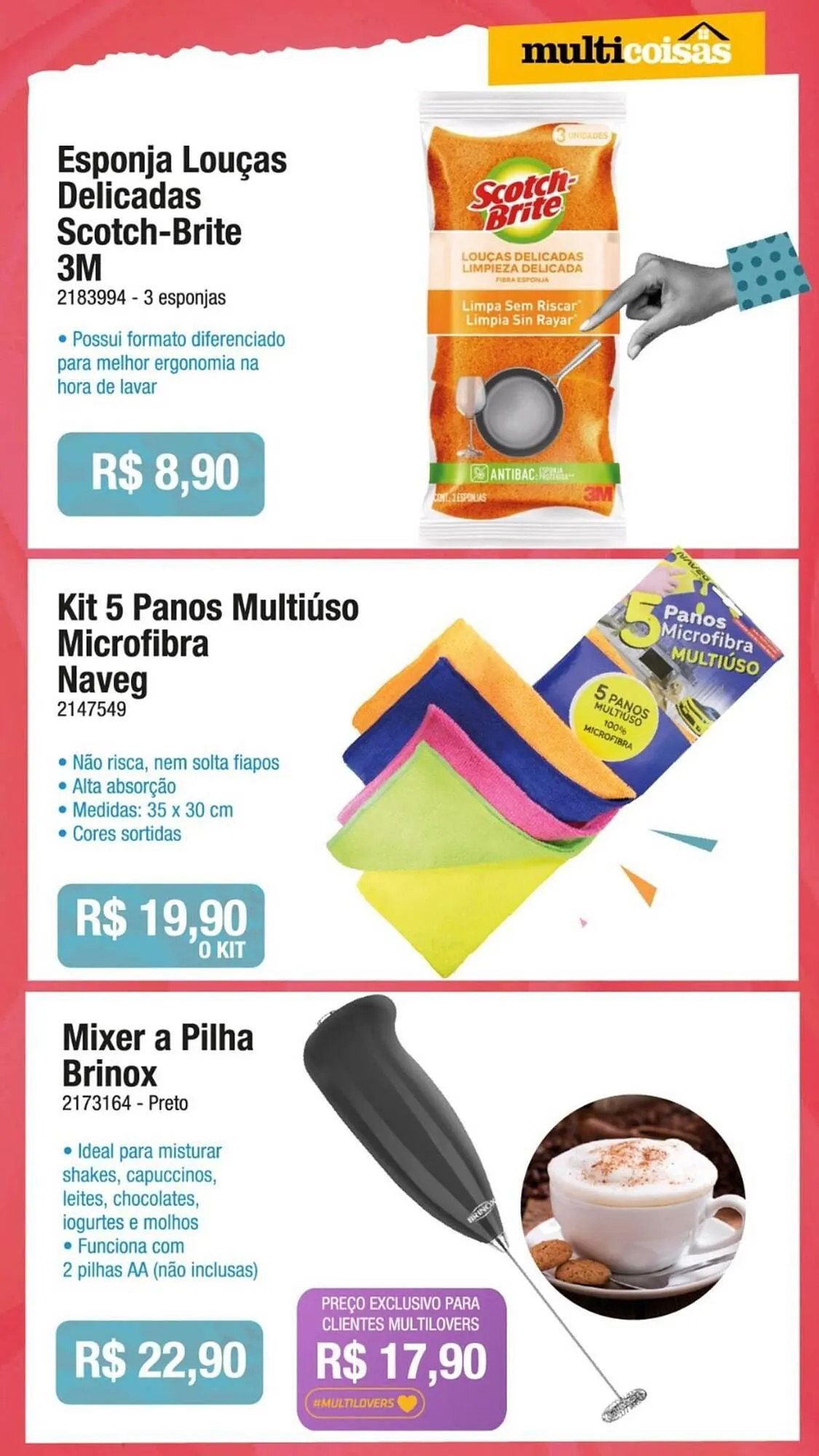 Encarte de Catálogo Multicoisas 6 de março até 25 de março 2024 - Pagina 3