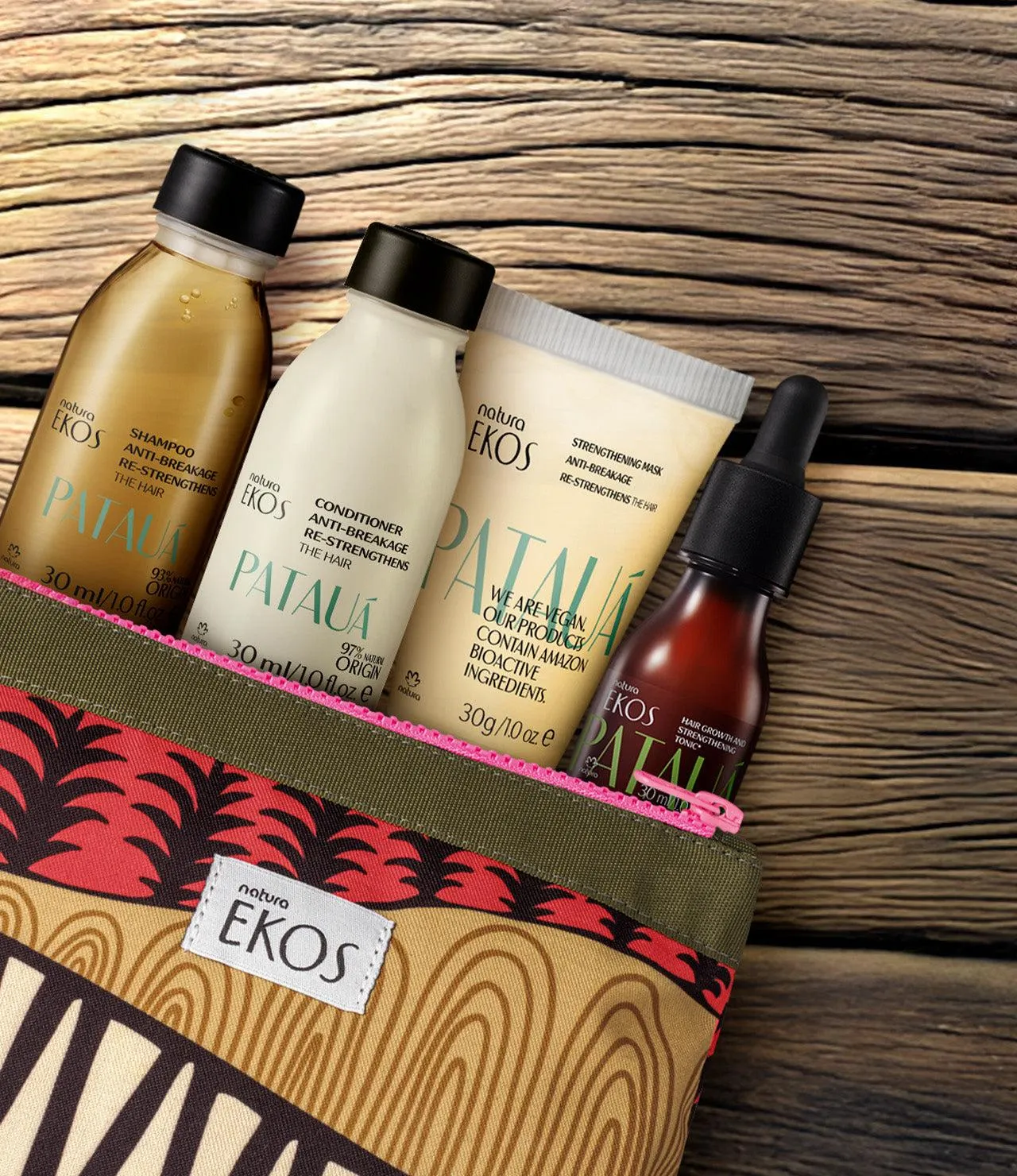 Ekos Patauá 4-Step Hair Power Set