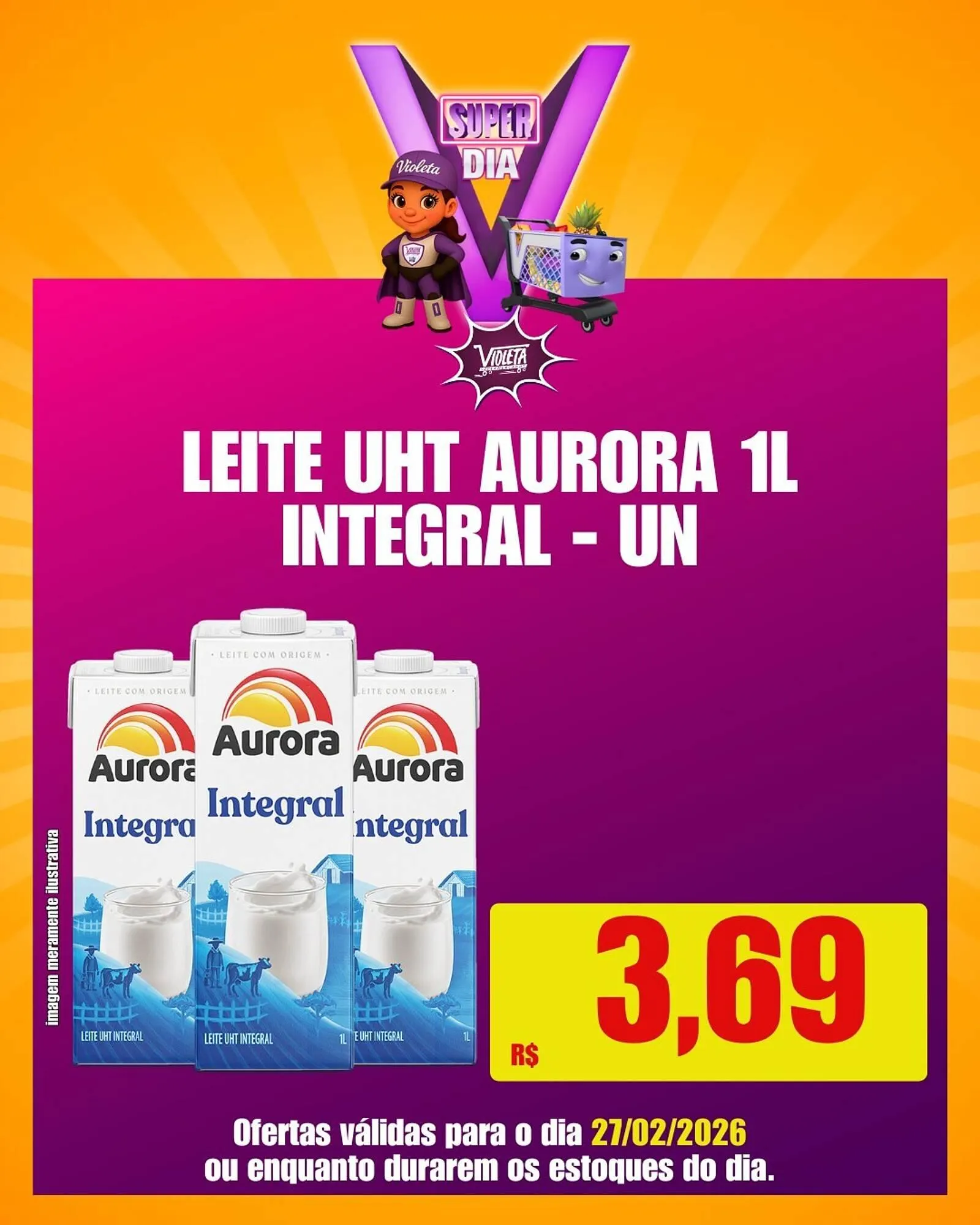 Encarte de Catálogo Violeta Supermercados 26 de fevereiro até 27 de fevereiro 2026 - Pagina 2