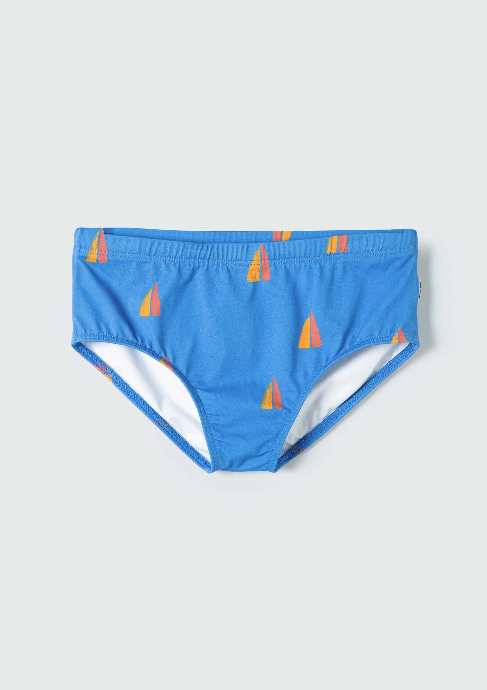 Sunga Infantil Slip Com Estampa - Azul