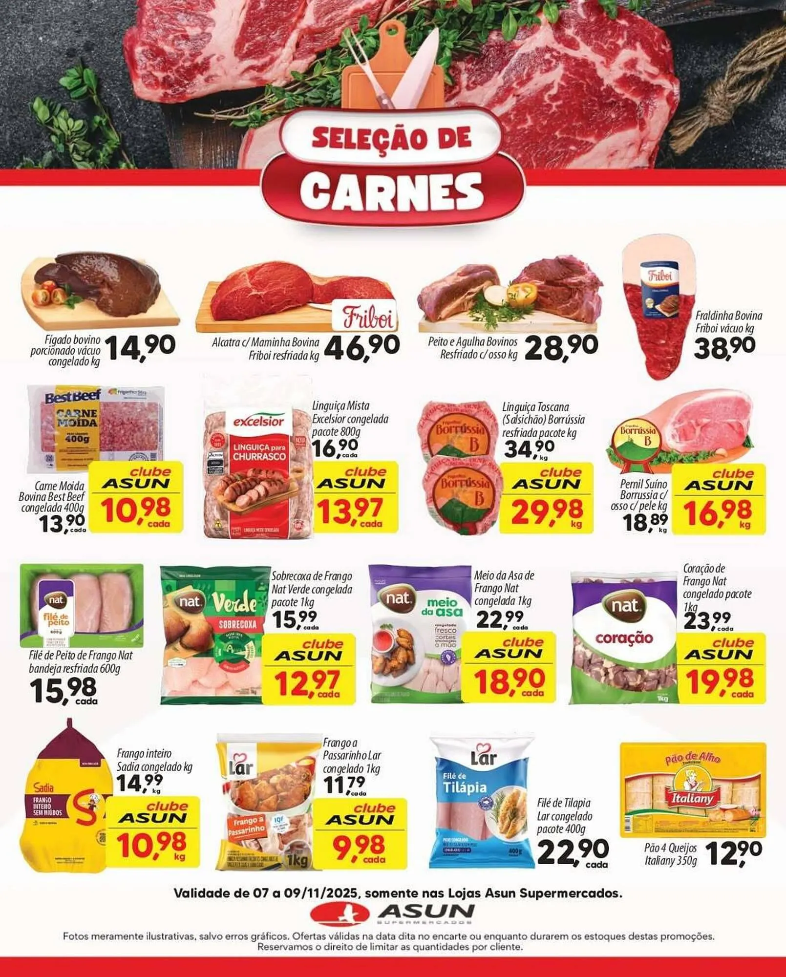 Encarte de Encarte Asun 7 de novembro até 9 de novembro 2025 - Pagina 1