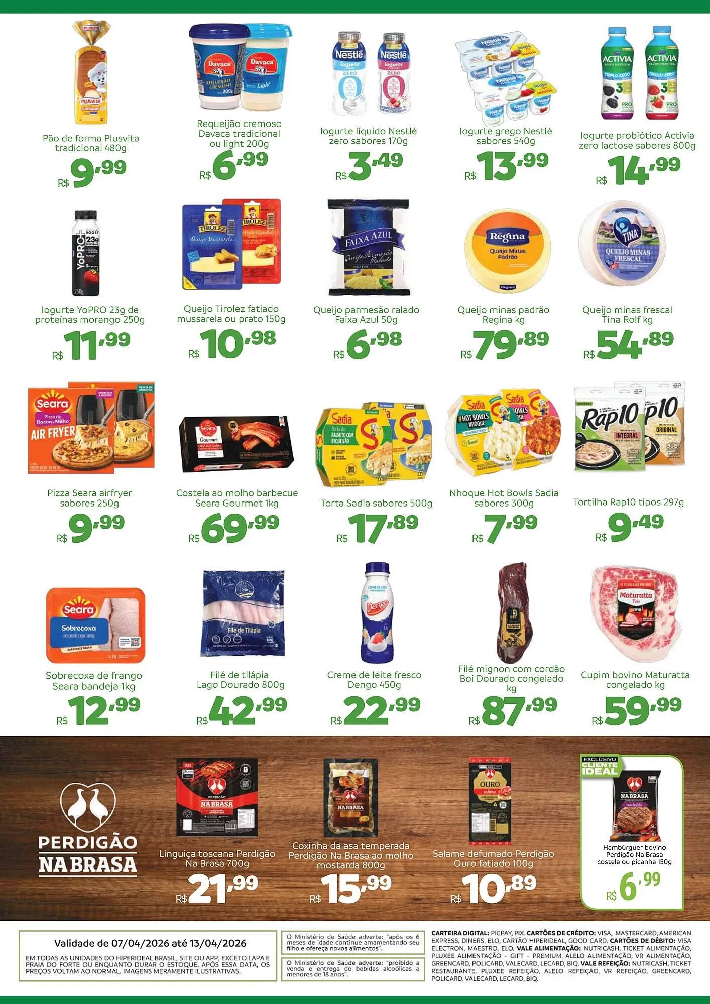 Encarte de Catálogo Hiperideal Supermercados 7 de abril até 13 de abril 2026 - Pagina 2