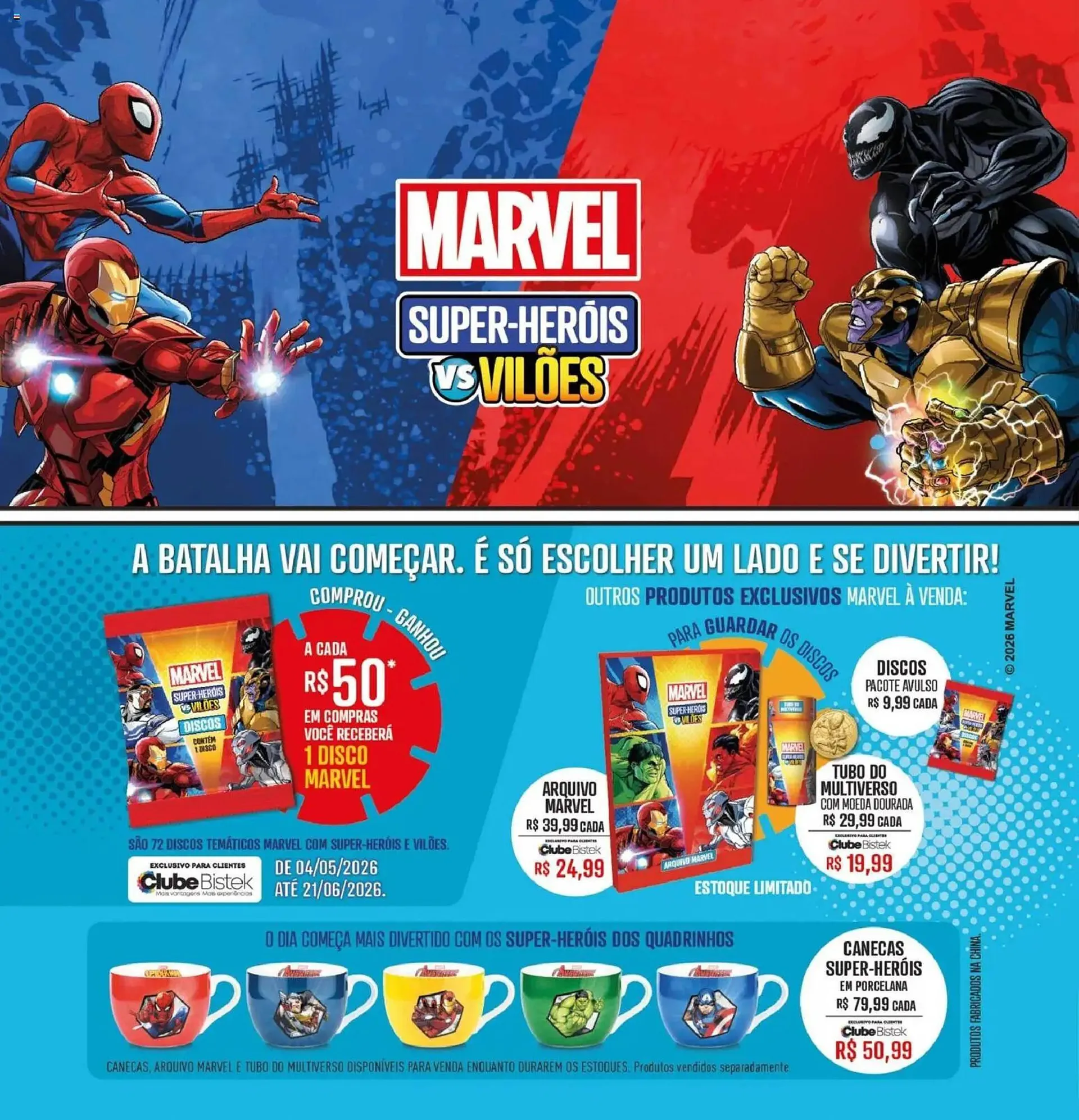 Encarte de Encarte Bistek Supermercados 6 de maio até 20 de maio 2026 - Pagina 2