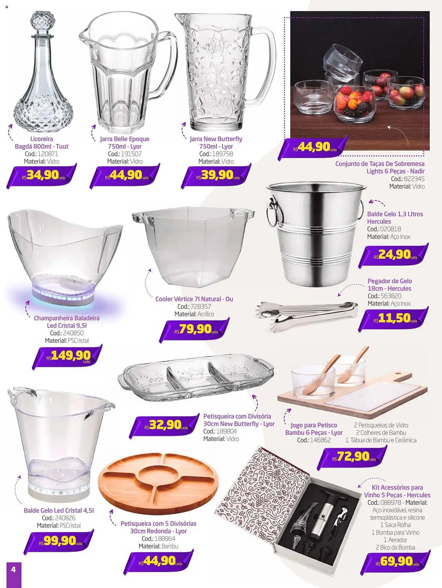 Encarte de Catálogo Preçolândia 7 de novembro até 31 de dezembro 2025 - Pagina 4