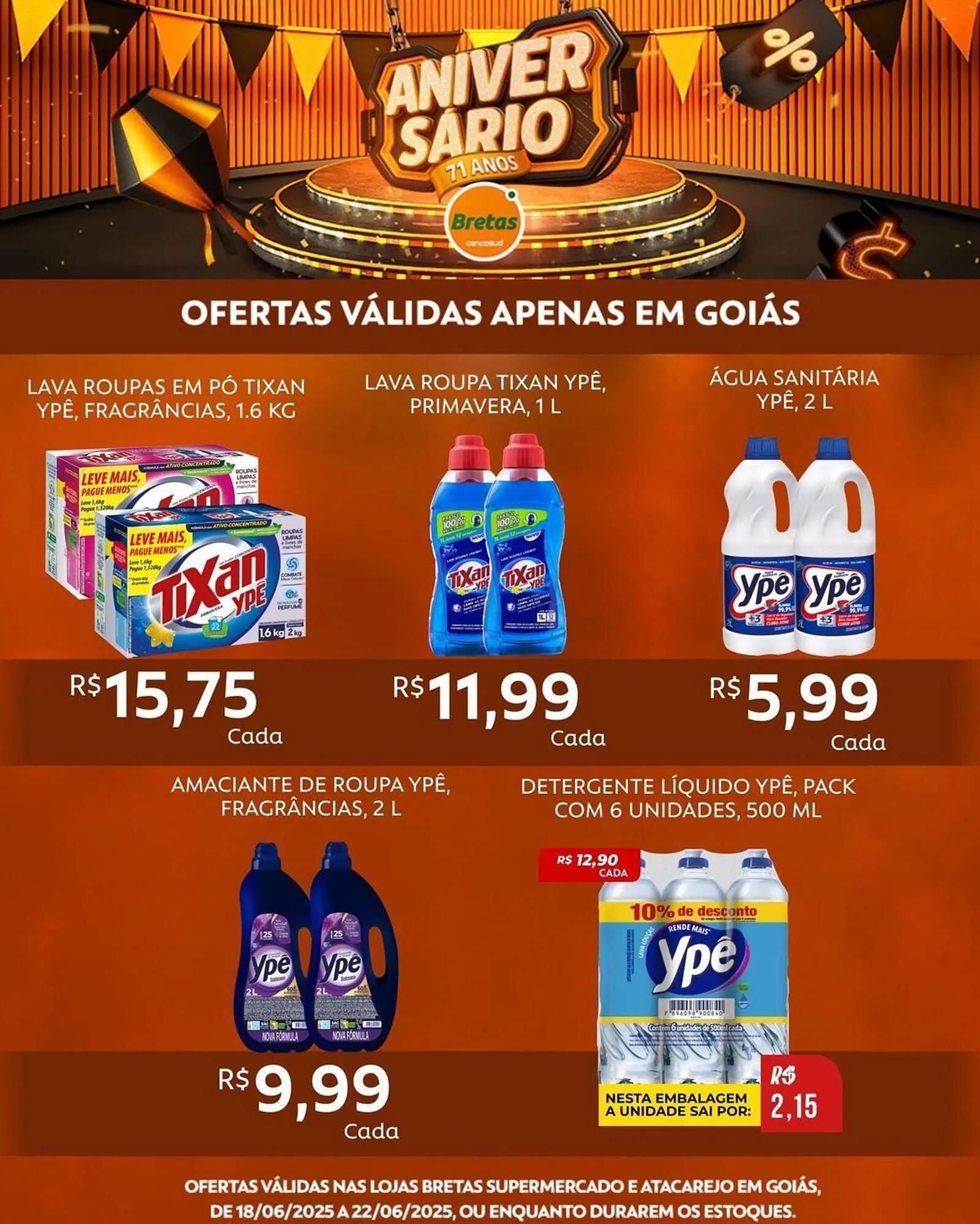 Encarte de Catálogo Supermercados Bretas 18 de junho até 22 de junho 2025 - Pagina 8