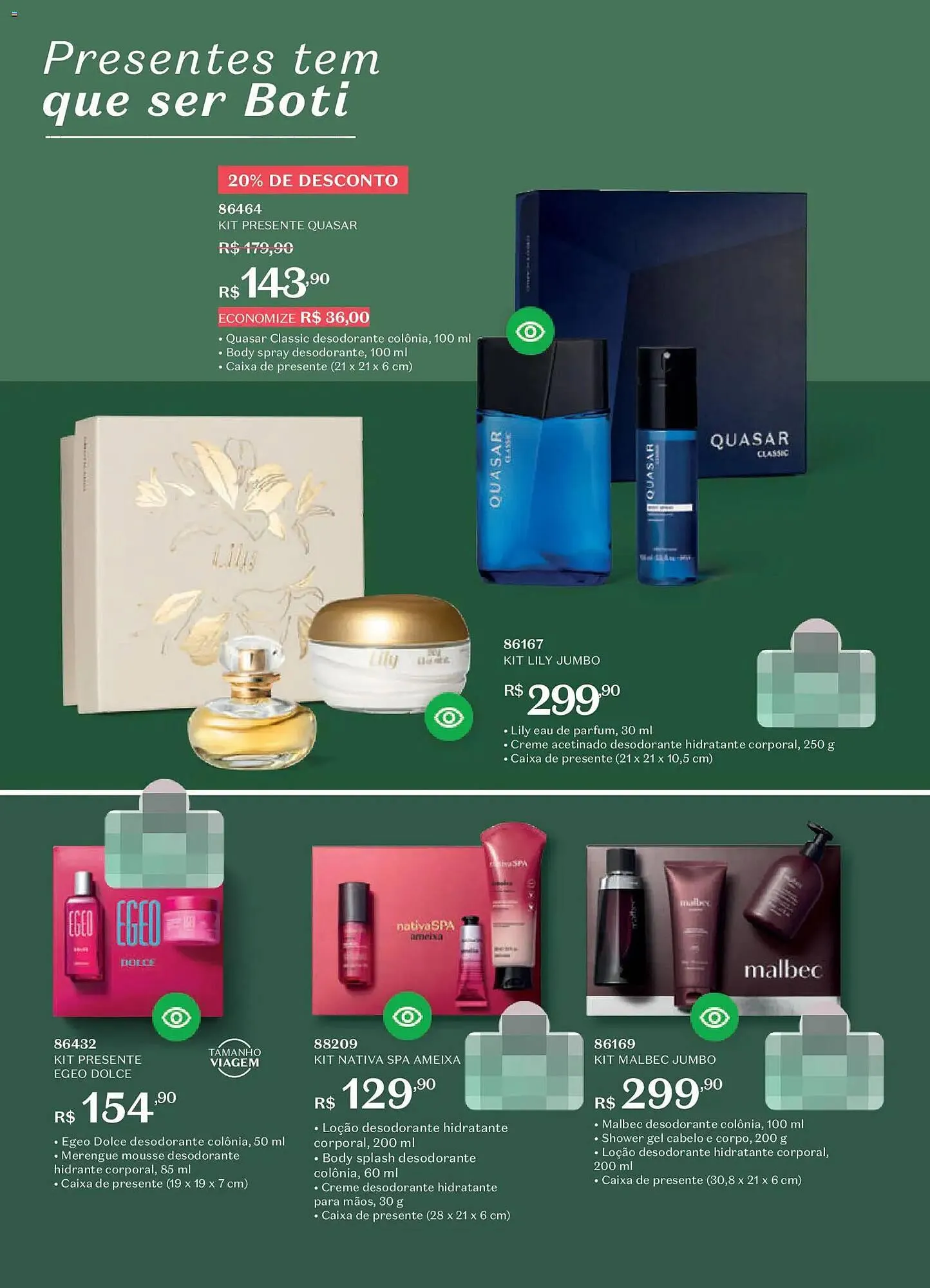 Encarte de Catálogo O Boticário 23 de março até 13 de abril 2026 - Pagina 189