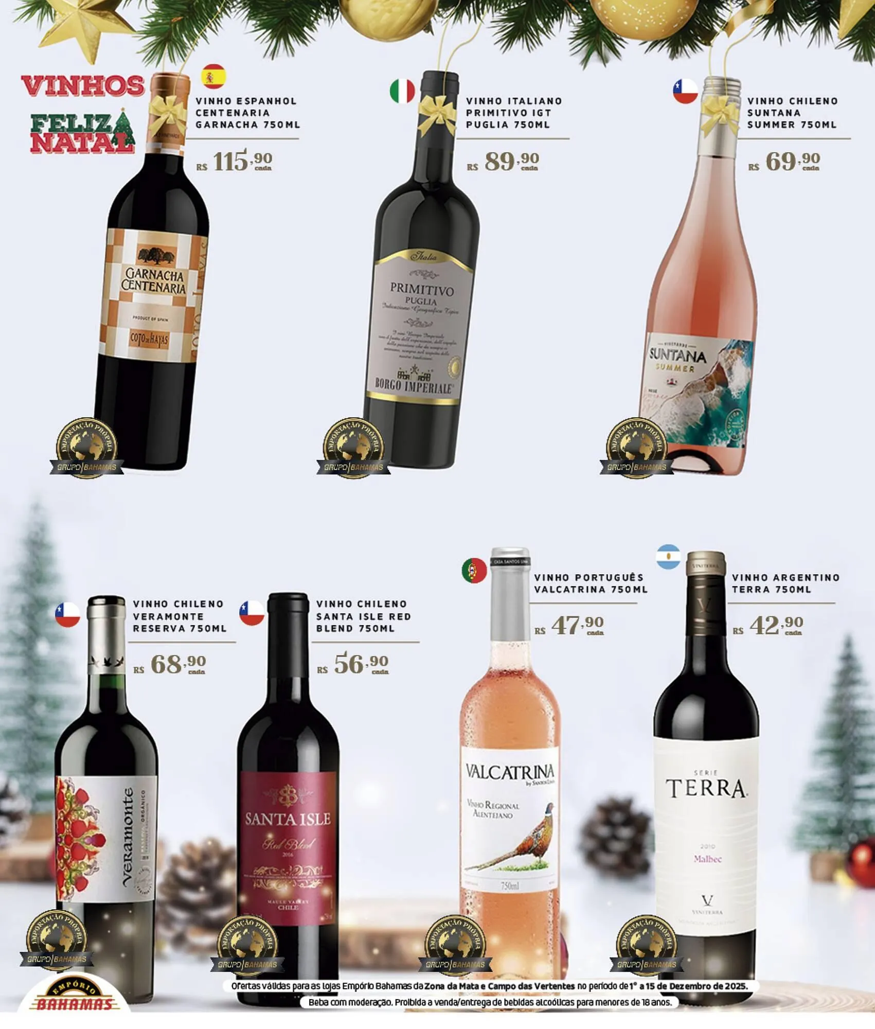 Encarte de Catálogo Empório Bahamas 1 de dezembro até 15 de dezembro 2025 - Pagina 2