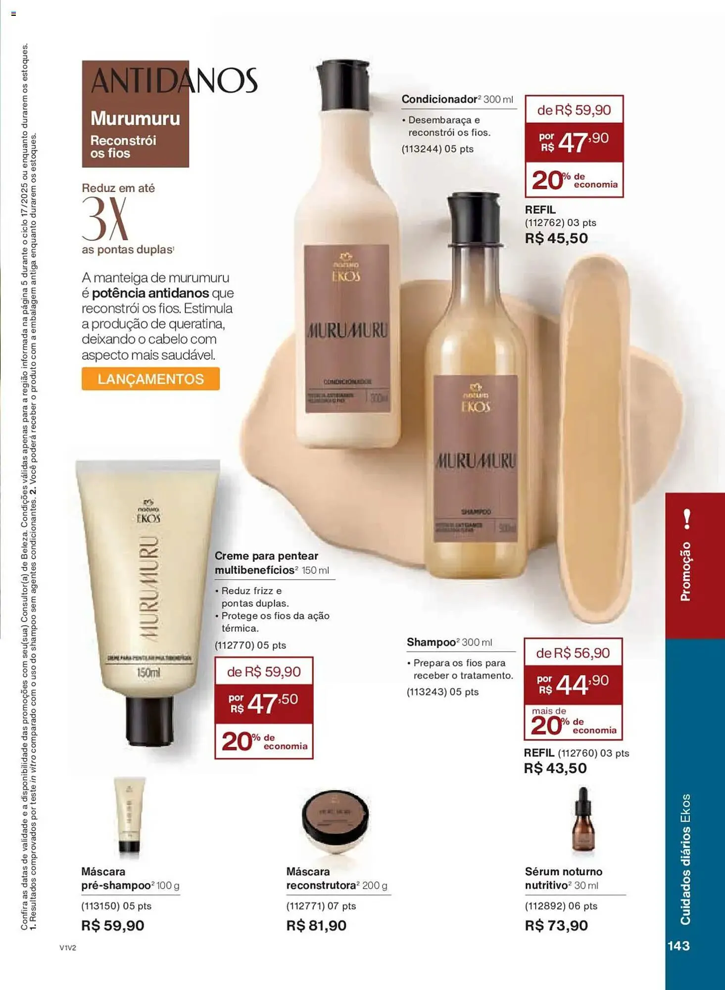 Encarte de Catálogo Natura 14 de outubro até 4 de novembro 2025 - Pagina 143