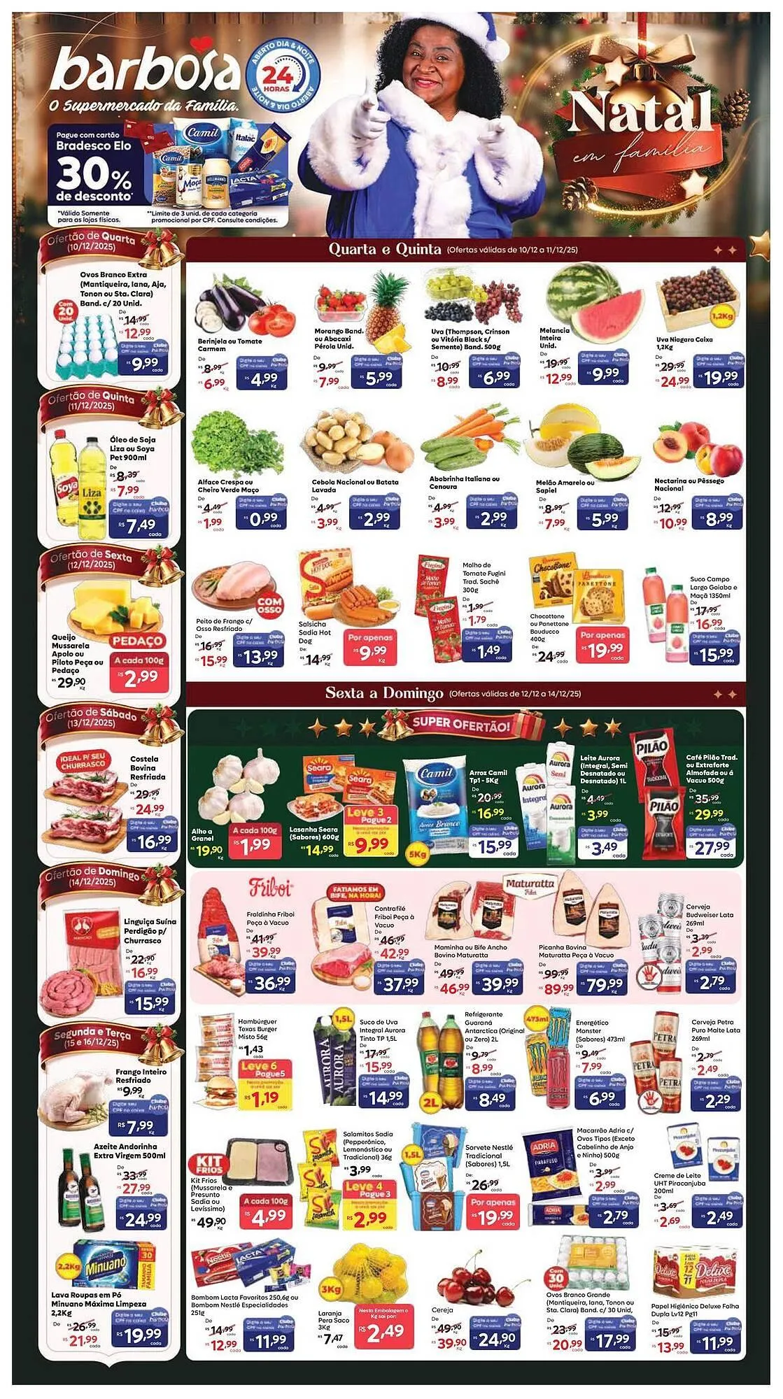 Tabloide Barbosa Supermercados - 1