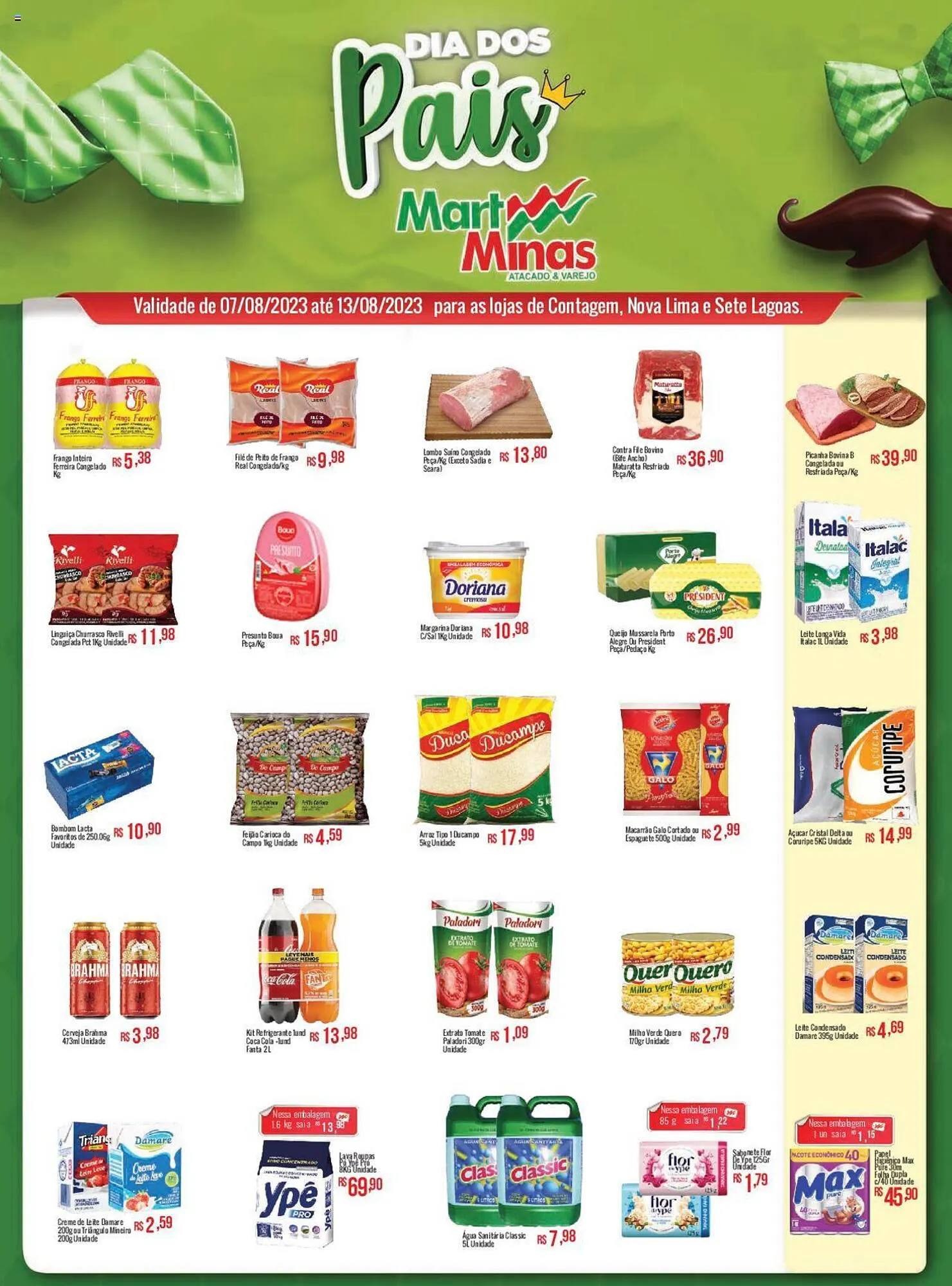 Encarte de Catálogo Mart Minas 7 de agosto até 13 de agosto 2023 - Pagina 1