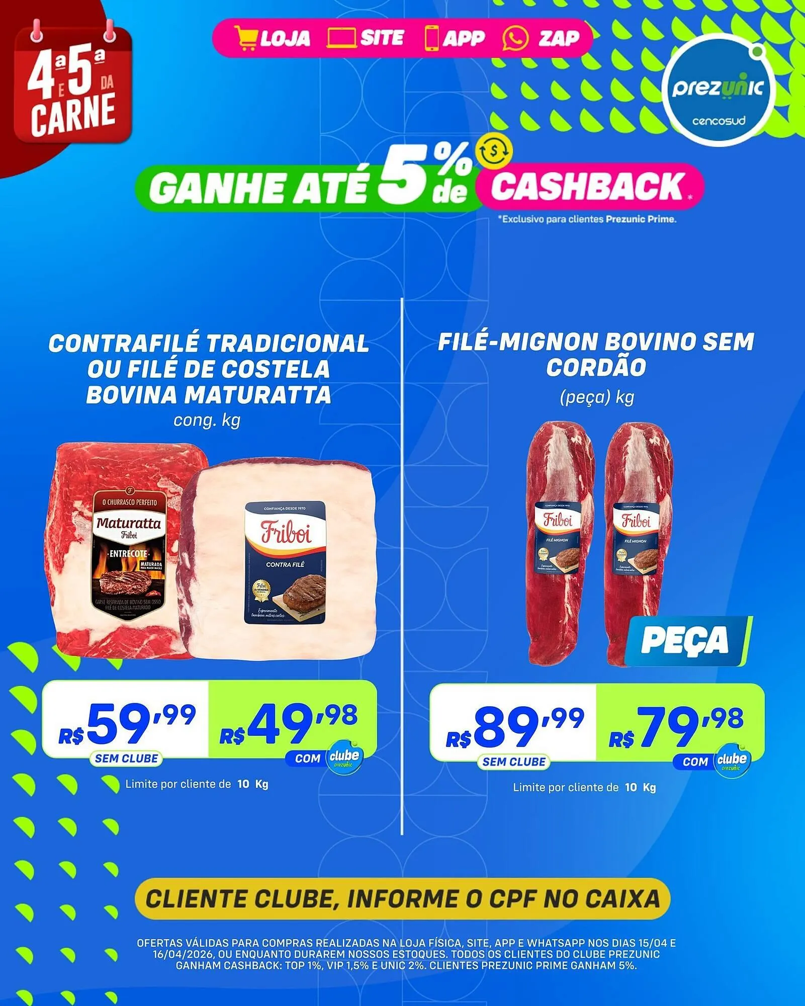 Encarte de Encarte Prezunic 15 de abril até 16 de abril 2026 - Pagina 2