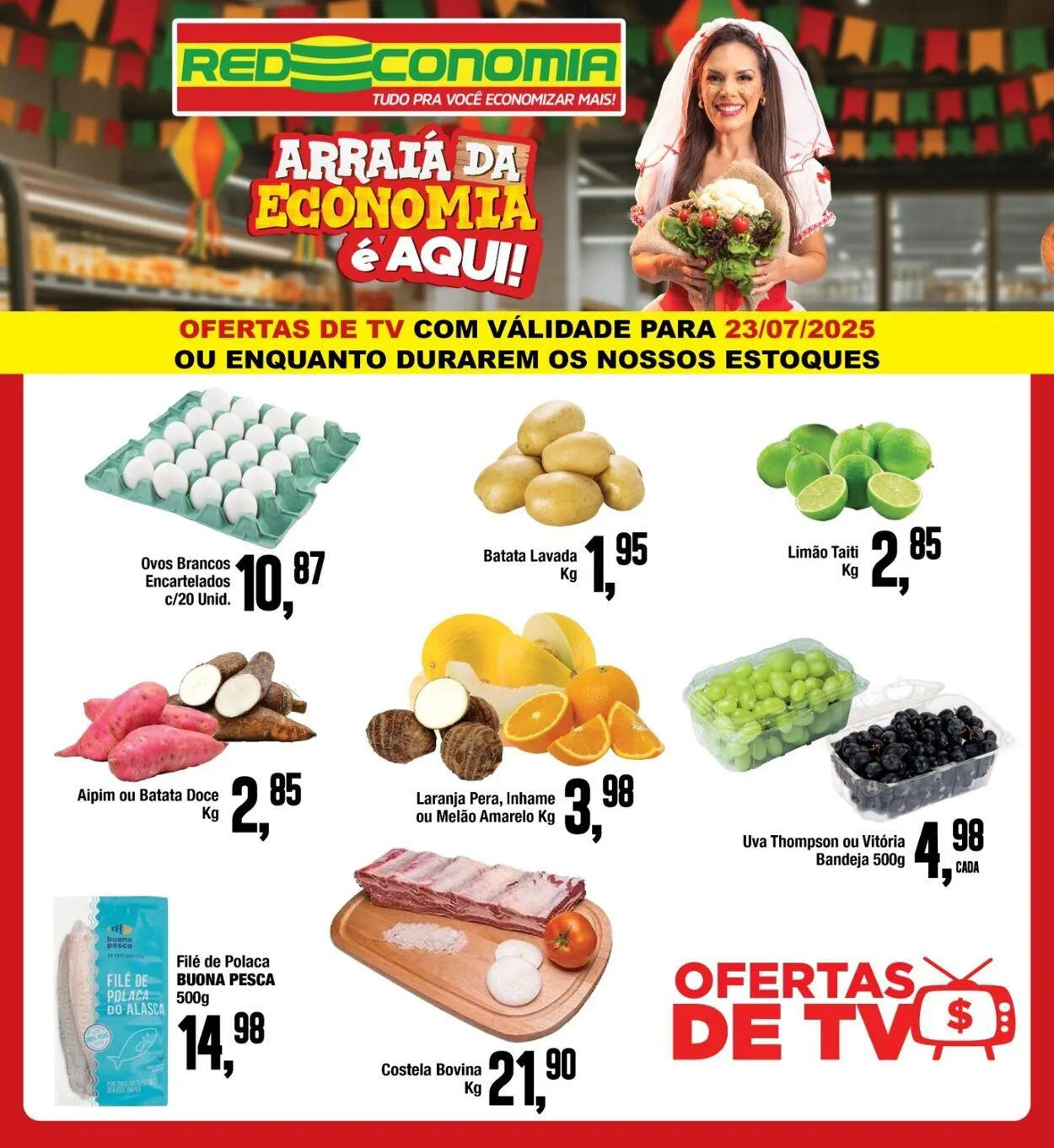 Encarte de Redeconomia 23 de julho até 6 de agosto 2025 - Pagina 1