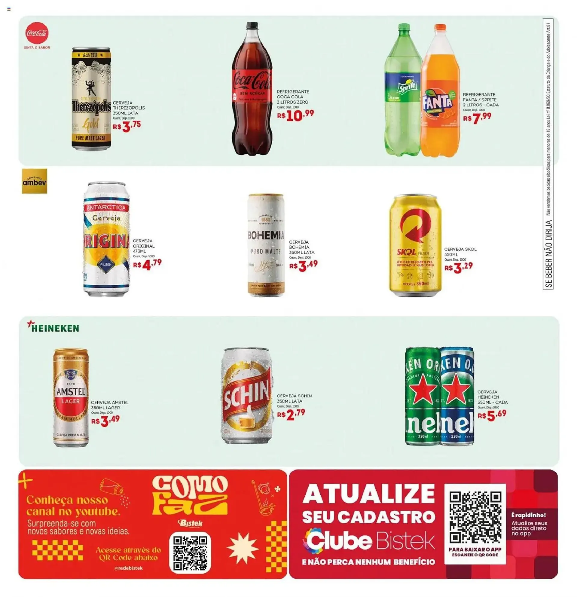 Encarte de Encarte Bistek Supermercados 25 de março até 8 de abril 2026 - Pagina 7
