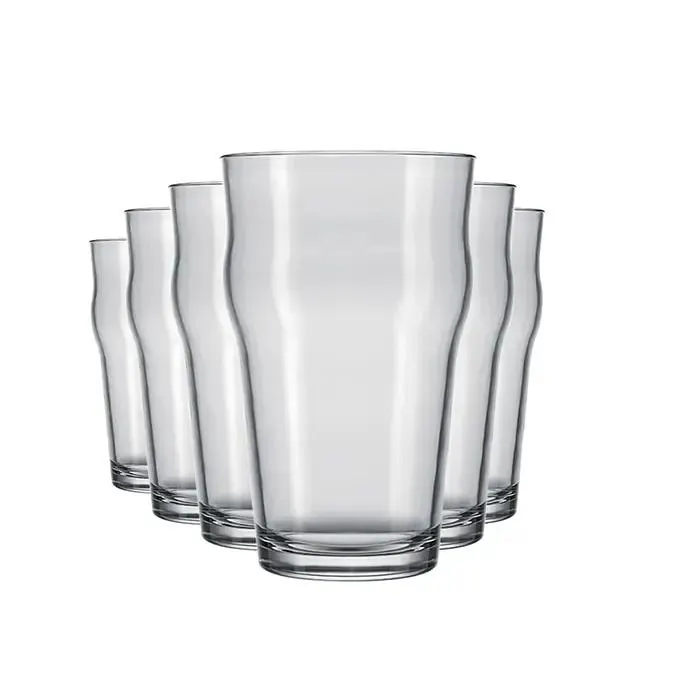 Jogo de Copos para Cerveja Stout Nadir 285ml com 6 peças