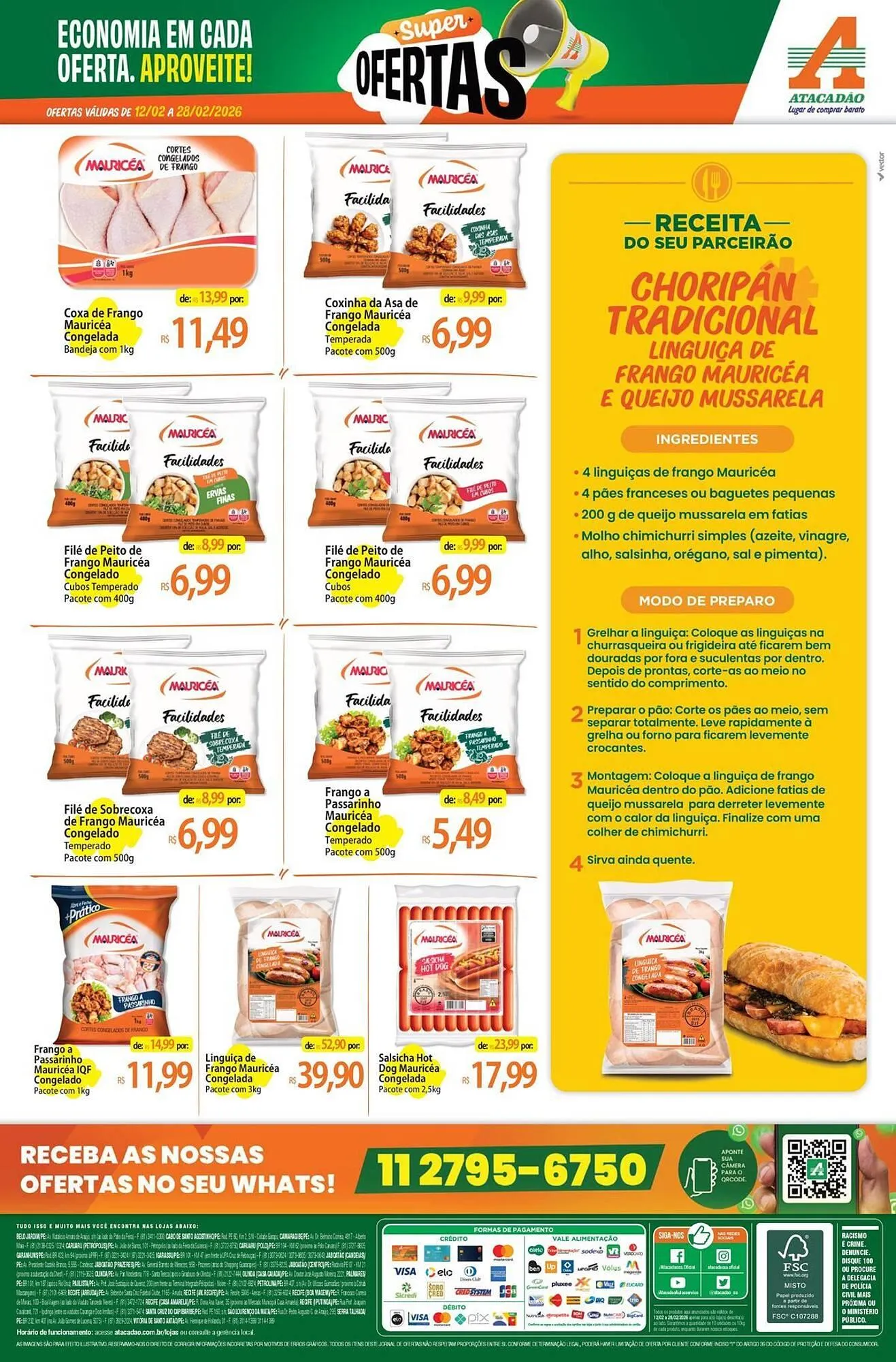 Encarte de Folheto Atacadão 12 de fevereiro até 28 de fevereiro 2026 - Pagina 2