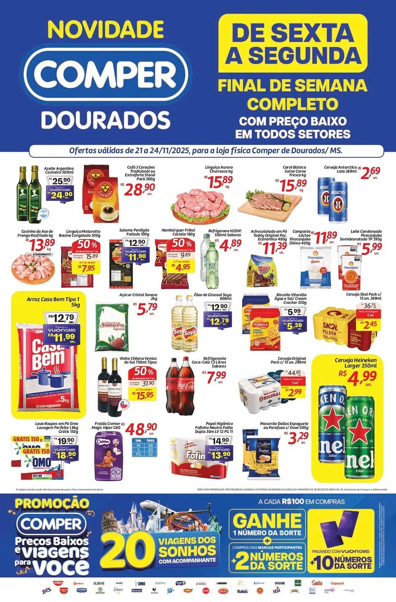 Encarte de Folheto Comper 21 de novembro até 24 de novembro 2025 - Pagina 1