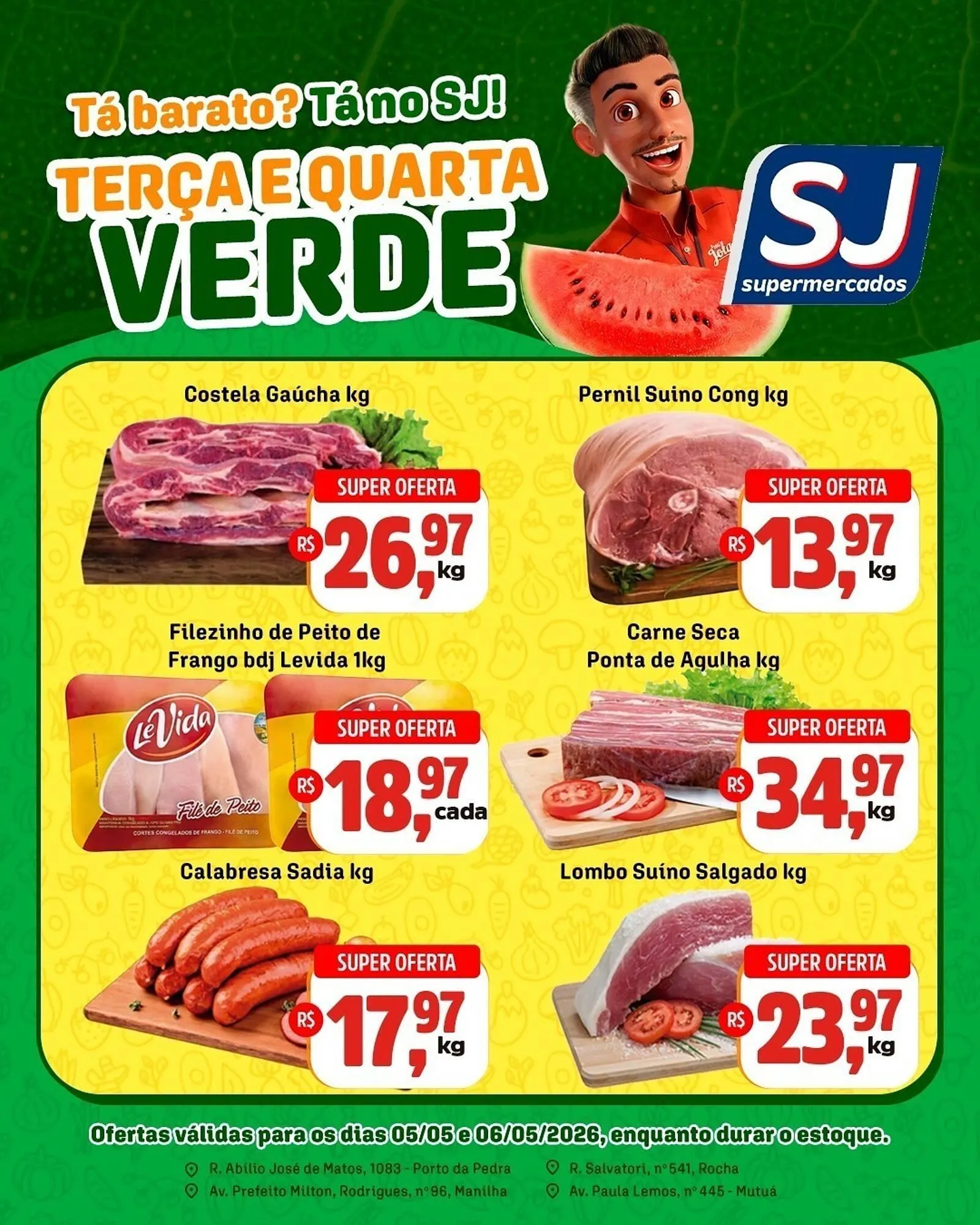 Encarte de Encarte Sj Supermercados 5 de maio até 6 de maio 2026 - Pagina 5