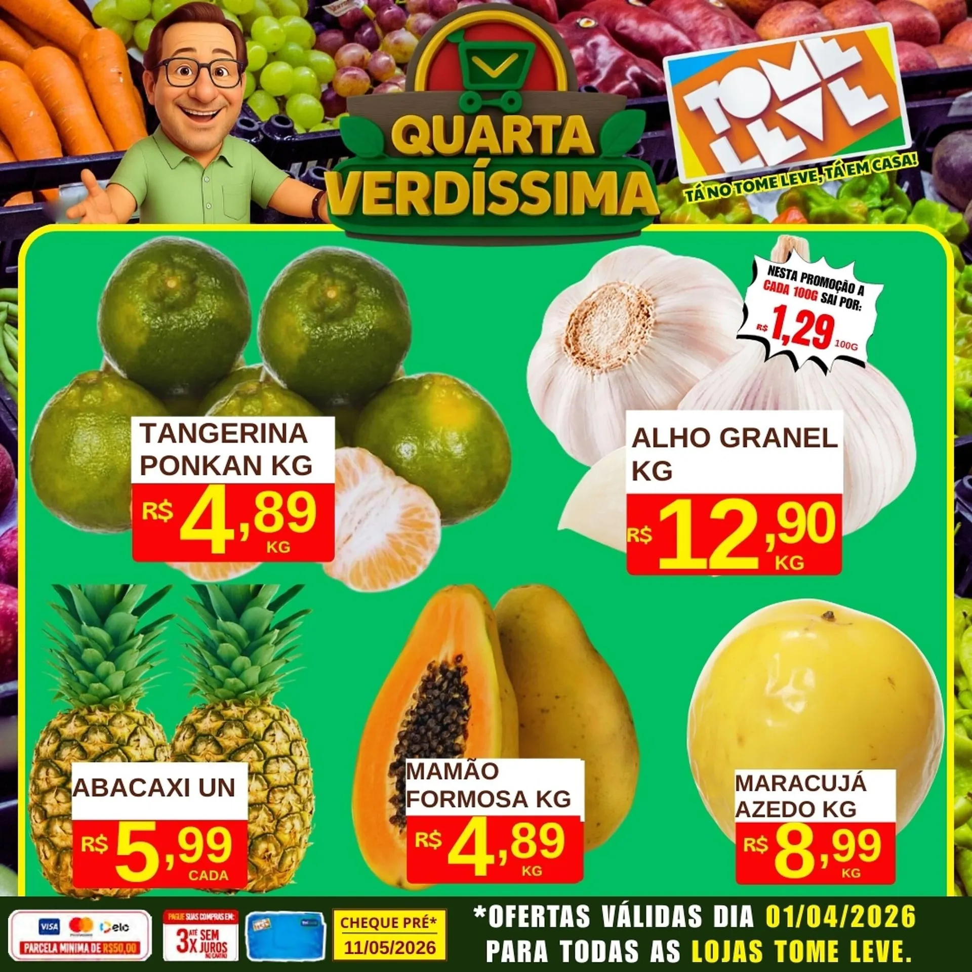 Encarte de Catálogo Tome Leve 1 de abril até 1 de abril 2026 - Pagina 5