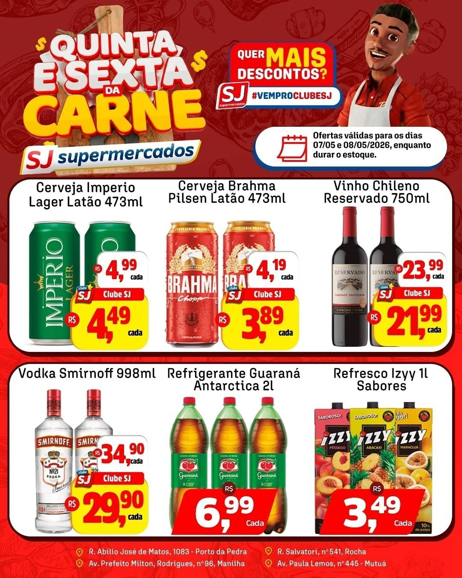 Encarte de Encarte Sj Supermercados 7 de maio até 8 de maio 2026 - Pagina 9