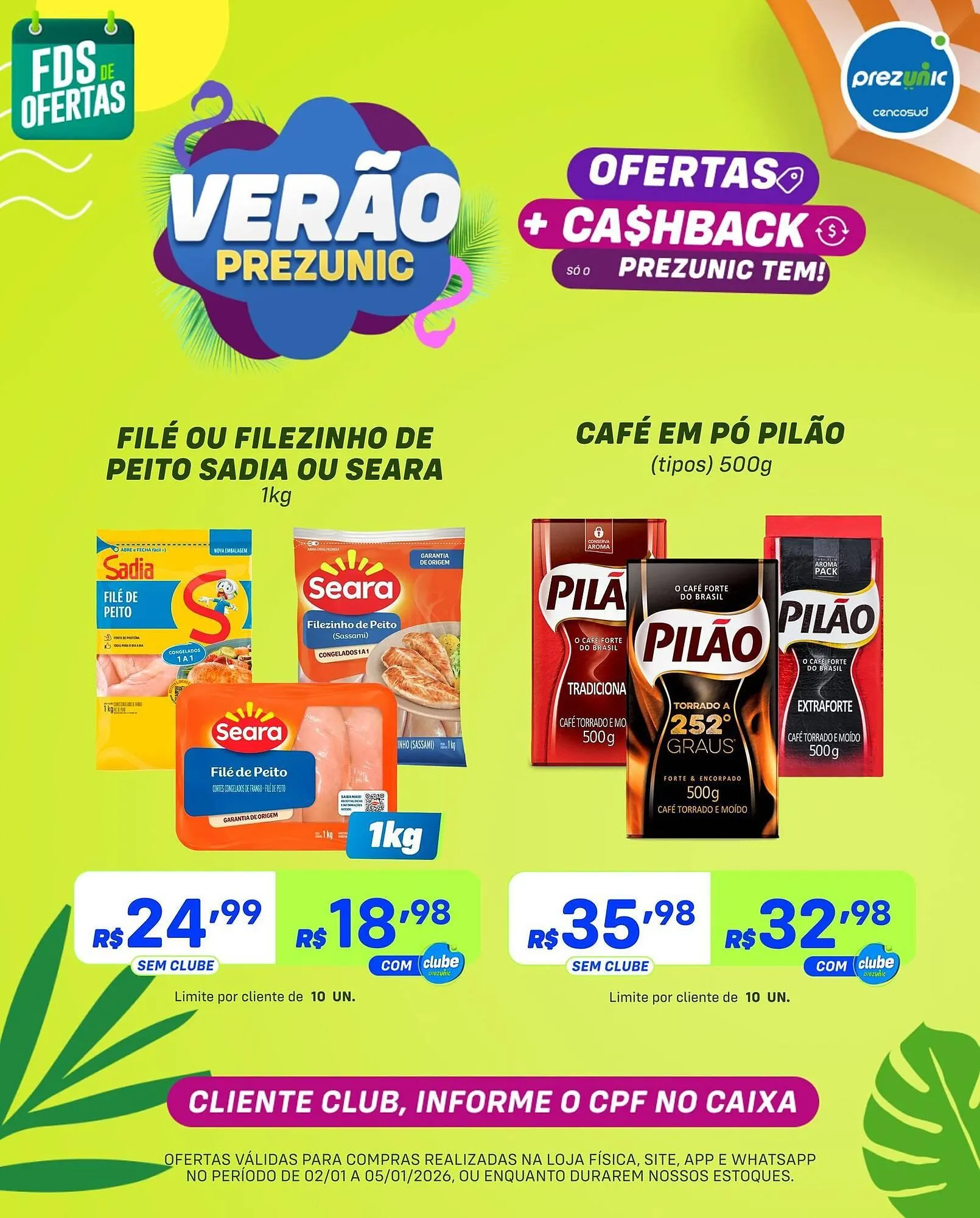 Encarte de Encarte Prezunic 2 de janeiro até 5 de janeiro 2026 - Pagina 3