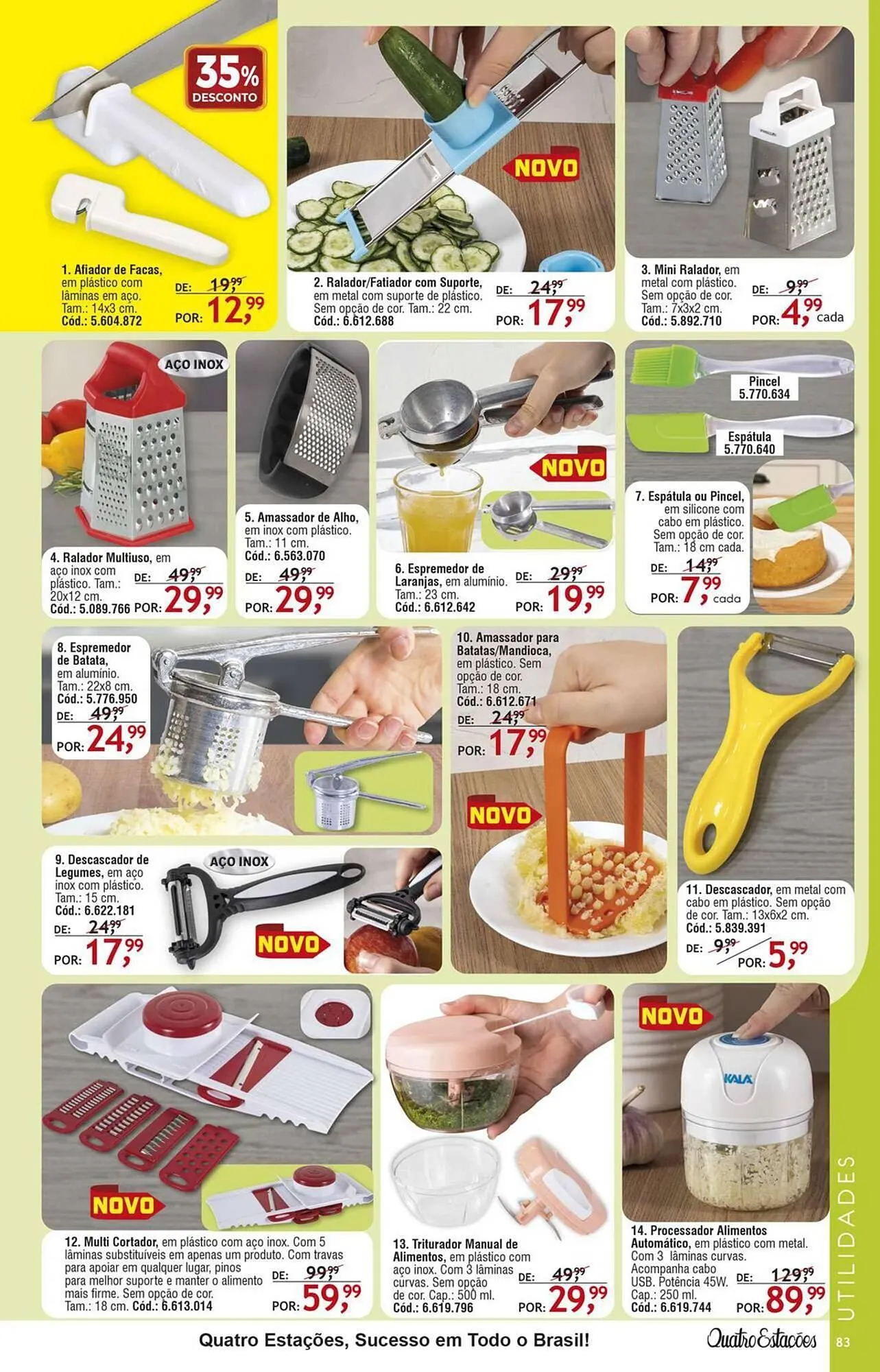 Encarte de Catálogo Quatro Estações 28 de abril até 30 de abril 2025 - Pagina 79