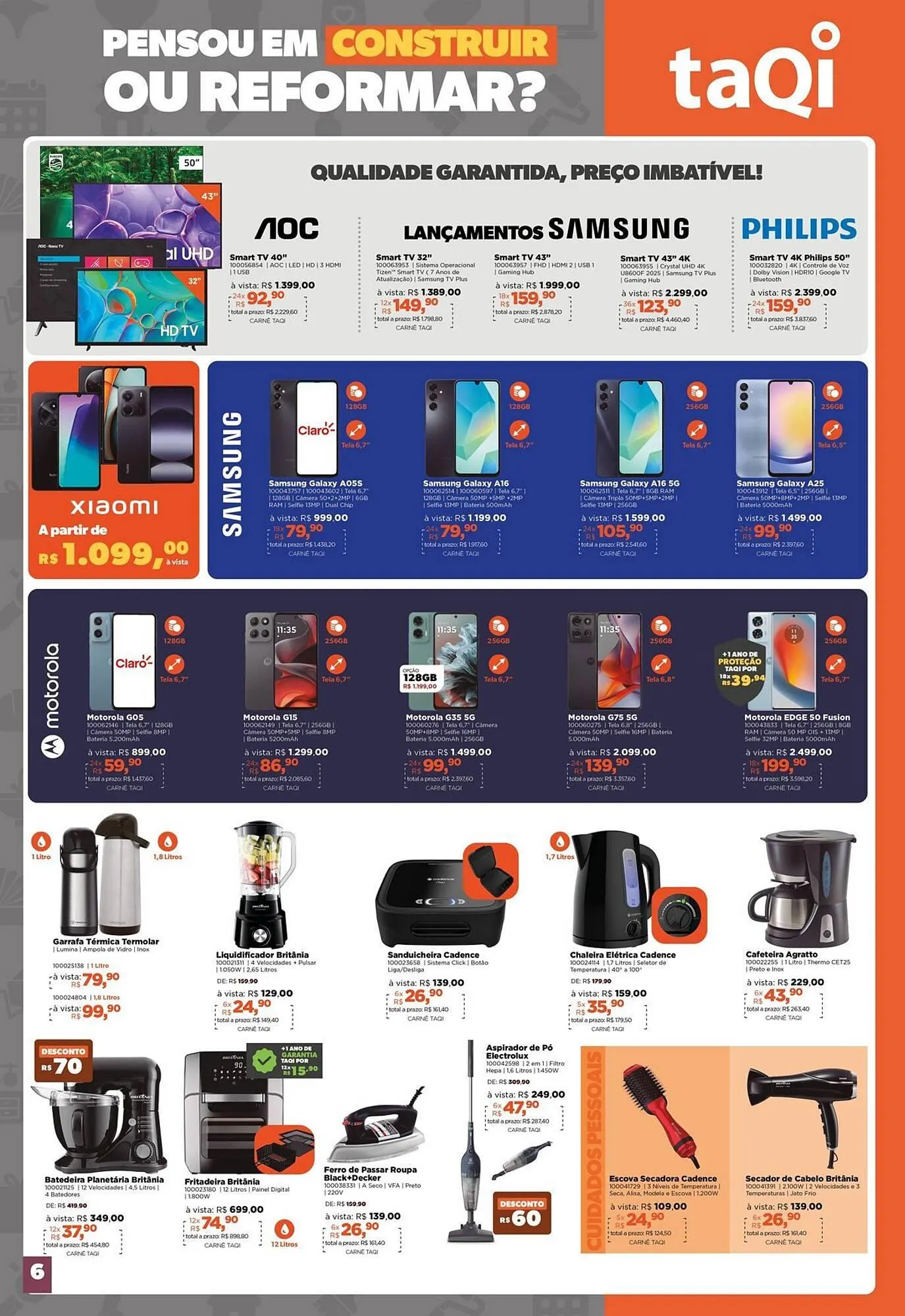 Encarte de Catálogo Lojas TaQi 2 de julho até 22 de julho 2025 - Pagina 6