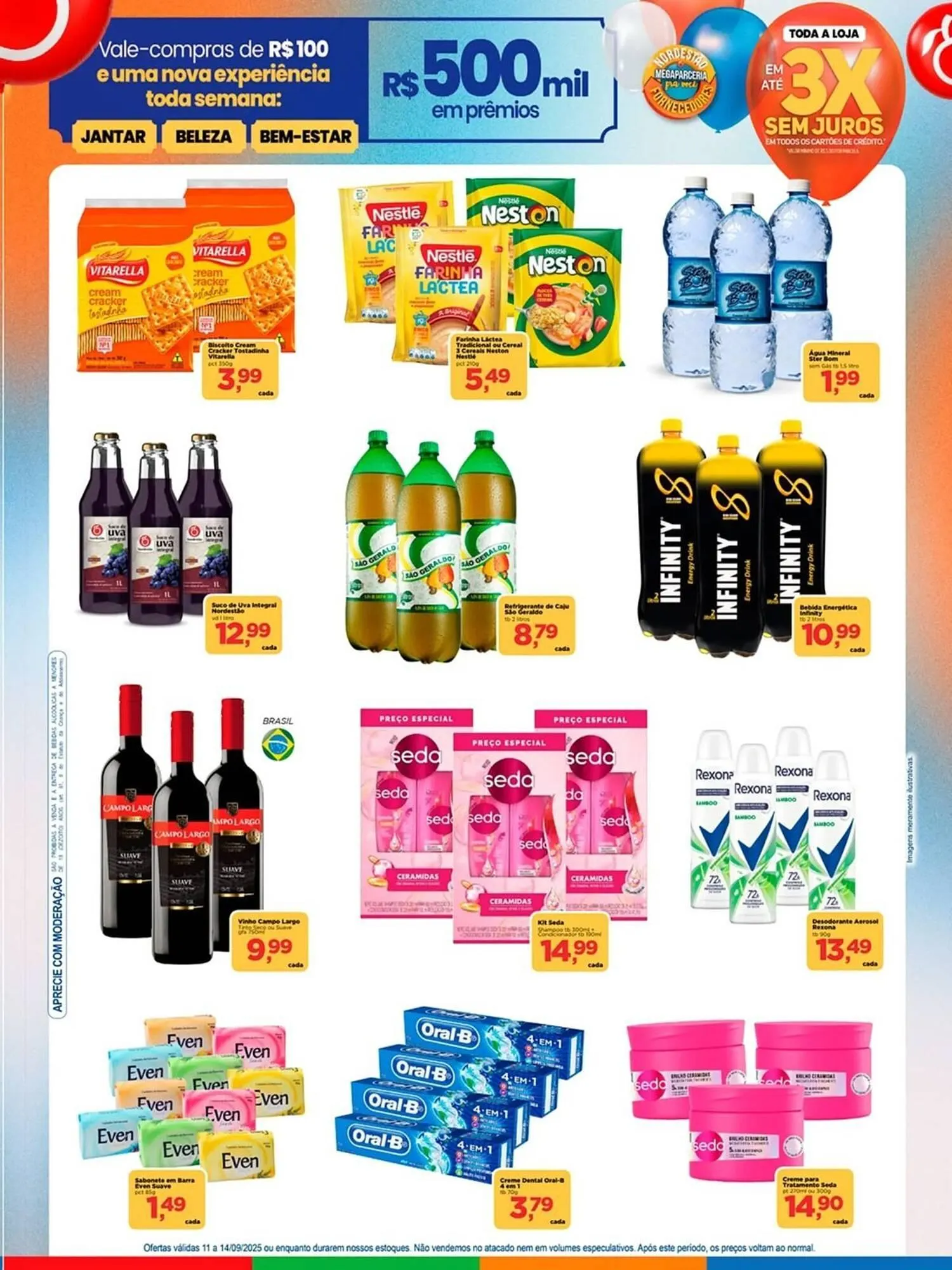 Encarte de Catálogo Cidade Supermercados 11 de setembro até 14 de setembro 2025 - Pagina 3