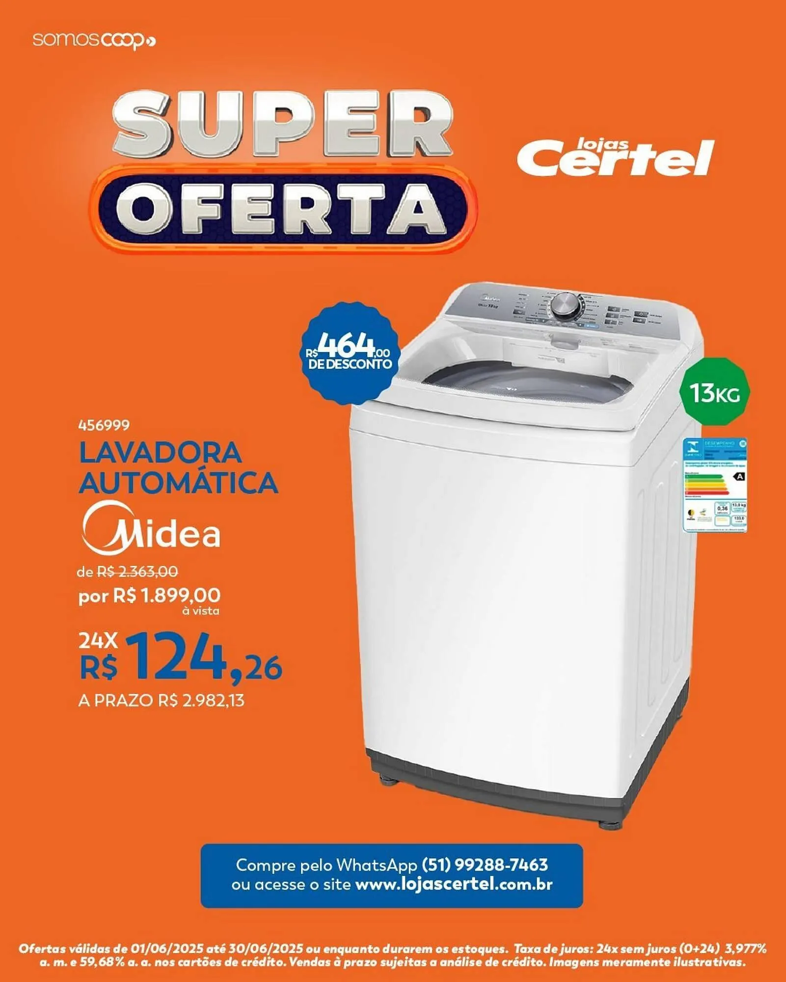 Encarte de Catálogo Lojas Certel 6 de junho até 30 de junho 2025 - Pagina 4