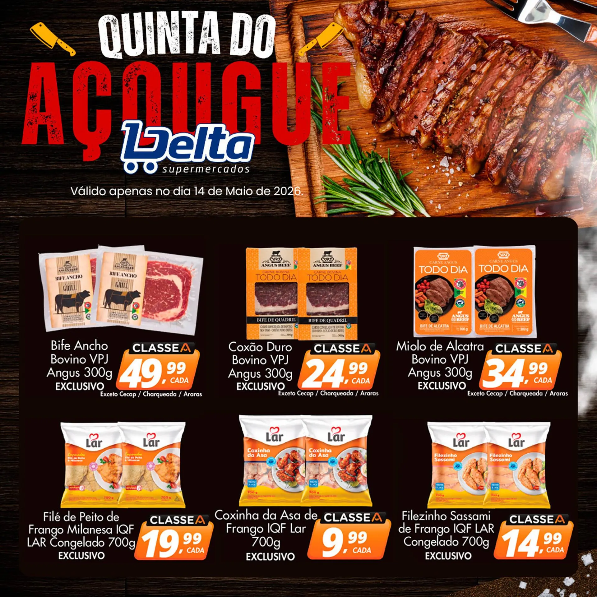 Encarte de Catálogo Delta Supermercados 14 de maio até 14 de maio 2026 - Pagina 3