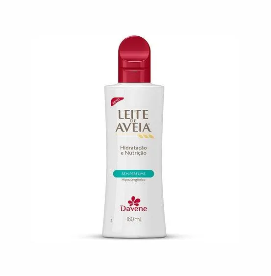 Loção Hidratante Leite De Aveia Davene Hipoalergênico 180ml